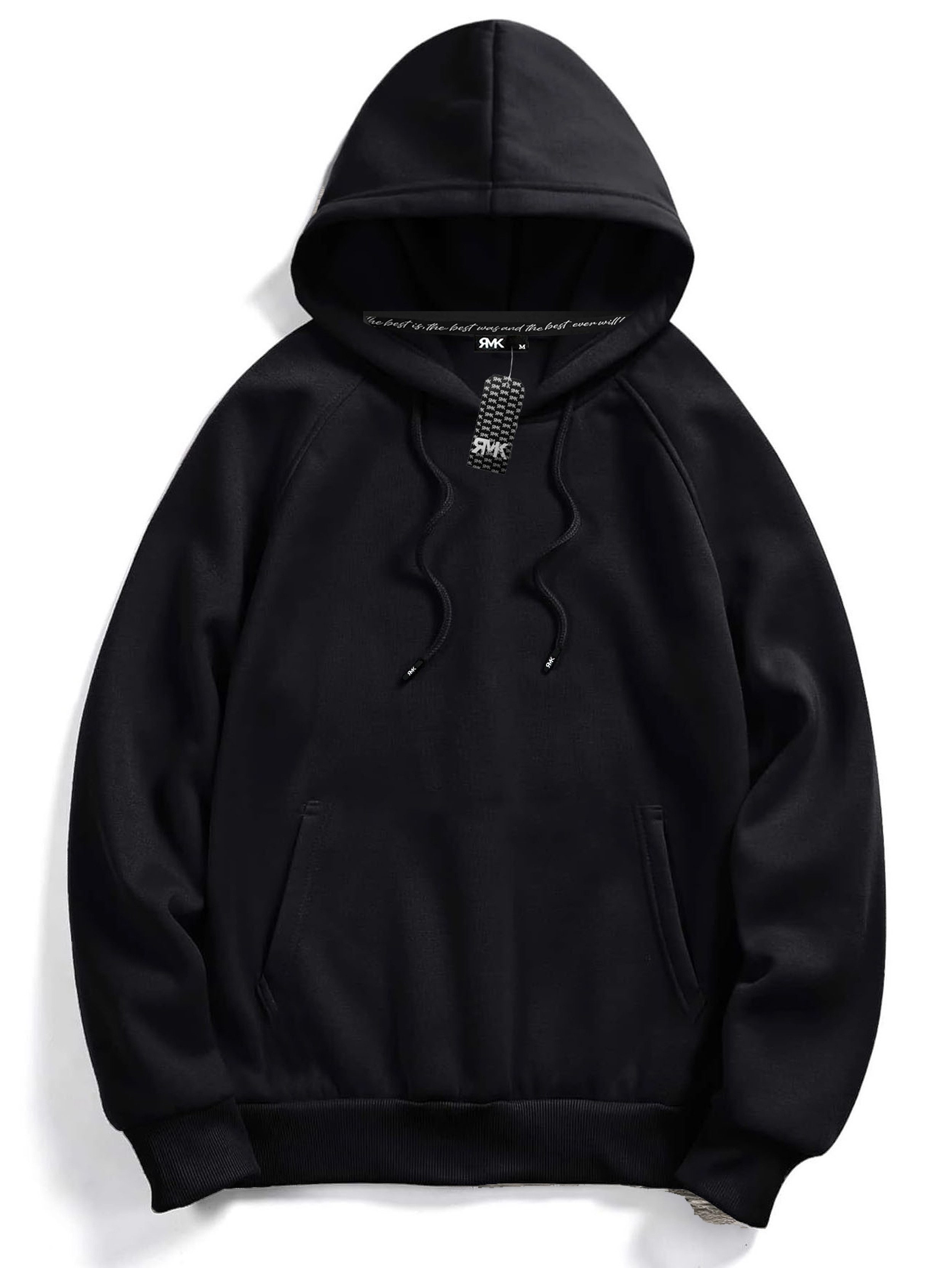 RMK Hoodie Herren Kapuzenpullover Basic Pullover Uni Hoodie mit Kapuze günstig online kaufen