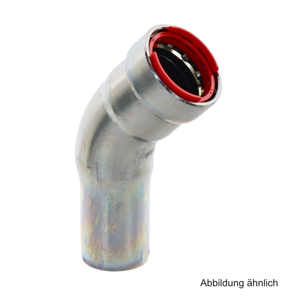 VSH Wasserrohr VSH PowerPress C9412 Bogen 45° I/A, 1"