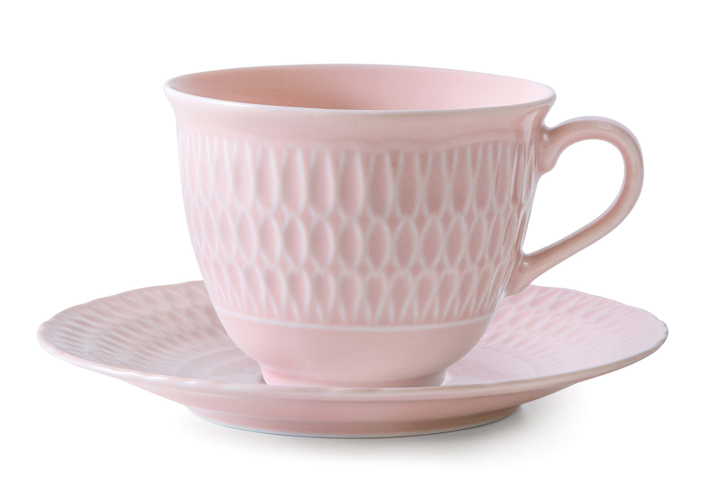 KONSIMO® Kaffeeservice CMIELOW SOFIA Kombiservice, Hochwertiges Premium-Hartporzellan (18-tlg), 6 Personen, Porzellan, spülmaschinengeeignet, mikrowellengeeignet, mit eleganten Verzierungen