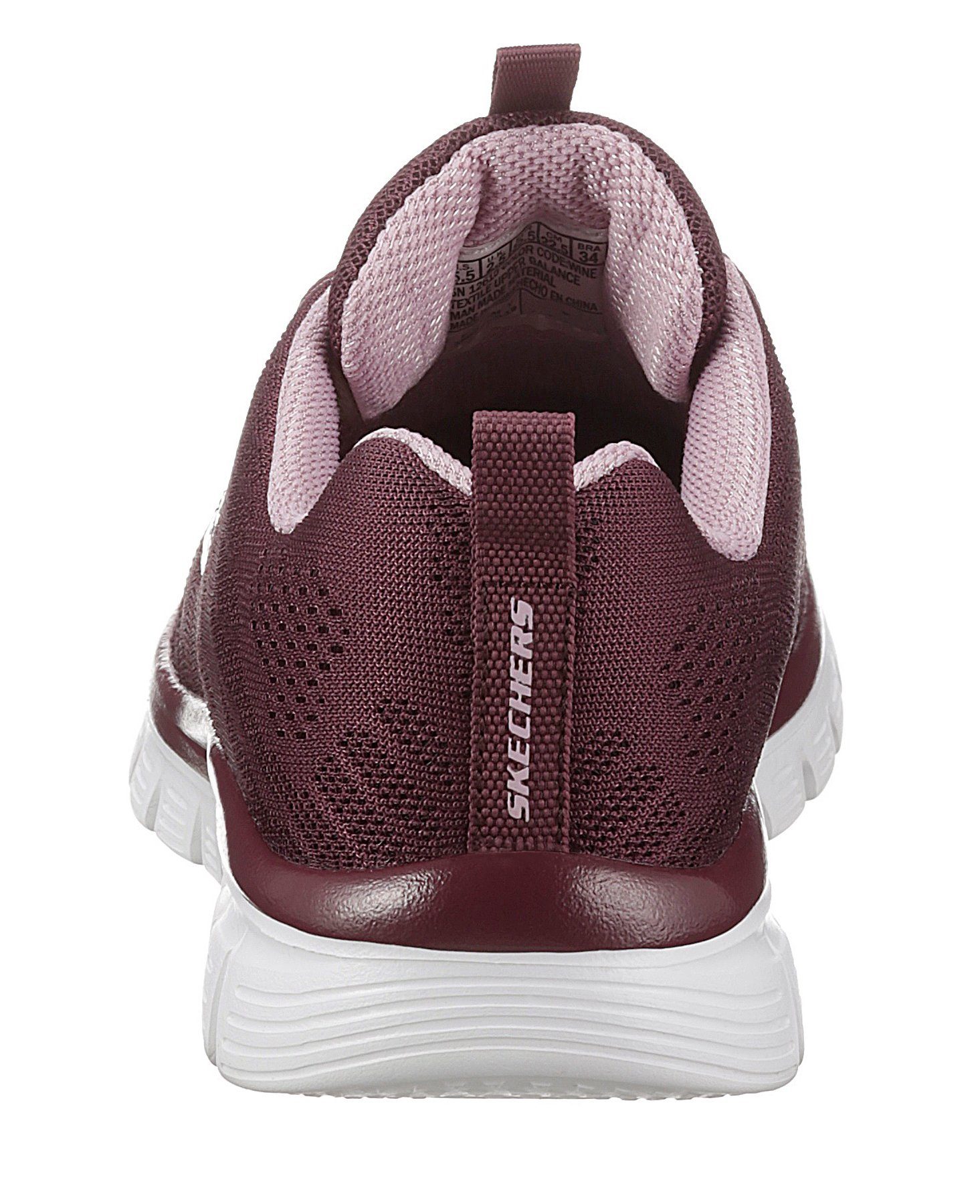 Skechers Graceful - Get Connected Sneaker Freizeitschuh, Halbschuh, Schnürschuh für die Maschinenwäsche geeignet