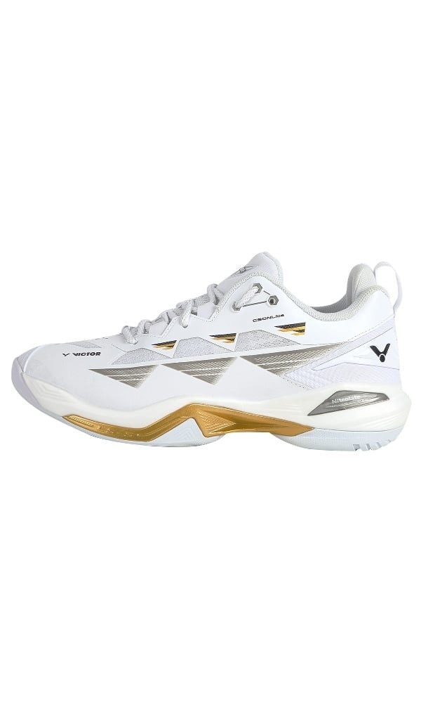 VICTOR Hallen-Indoorschuhe C90NLite A weiss/gold Herren Badmintonschuh