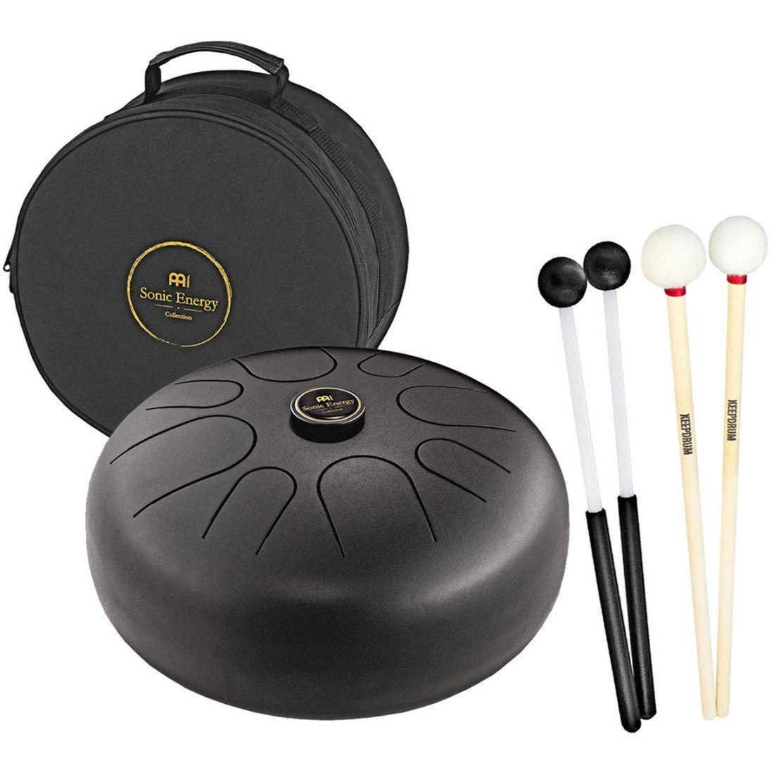Steel Tongue Drum Meinl STD1BK Sonic Energy Tongue Drum mit Schlägel