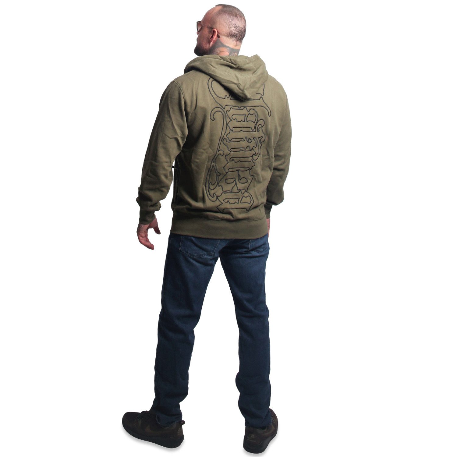 YAKUZA Kapuzensweatjacke Needle