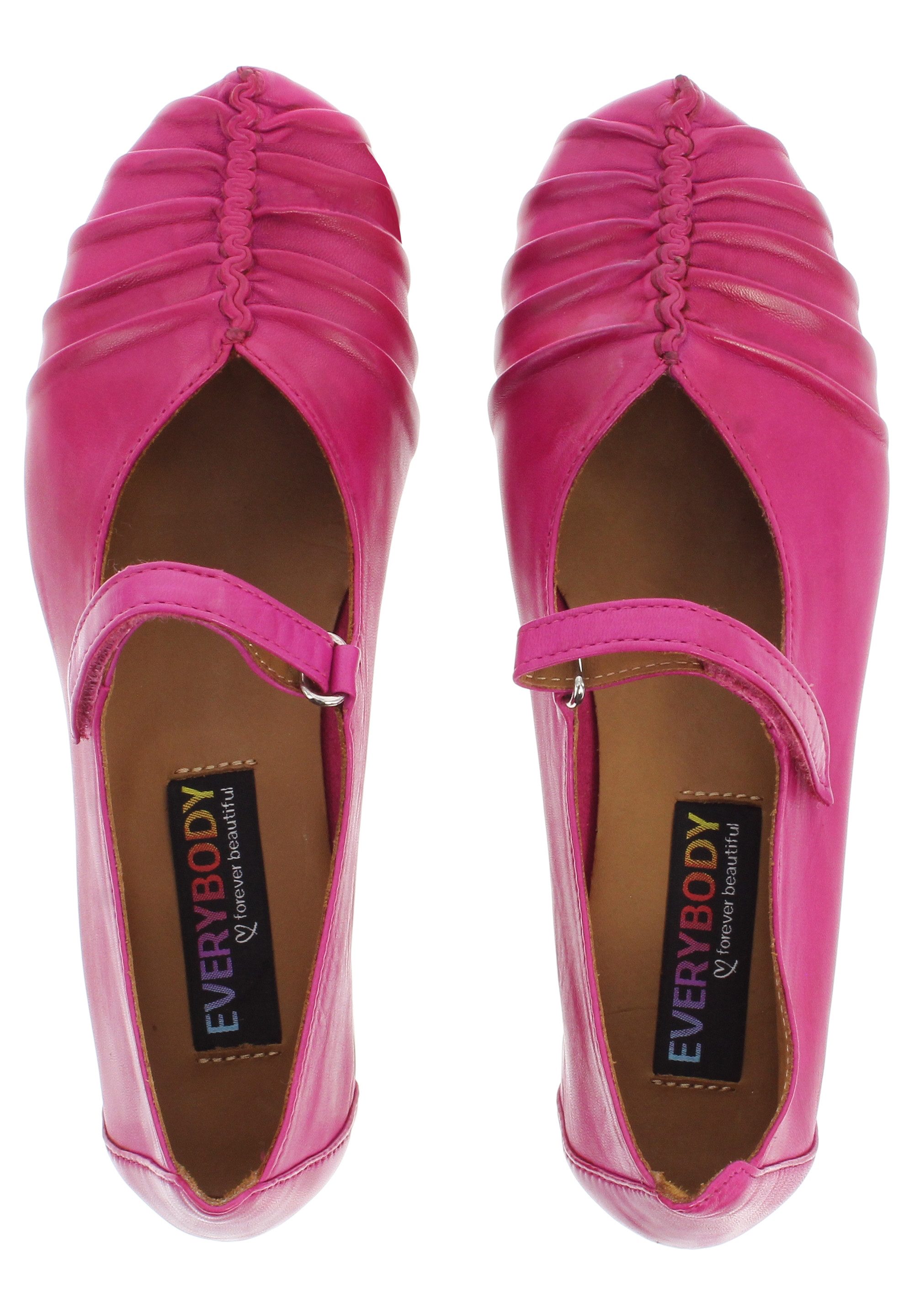 Everybody GALEGA - Spangenschuh mit Raffung Ballerina