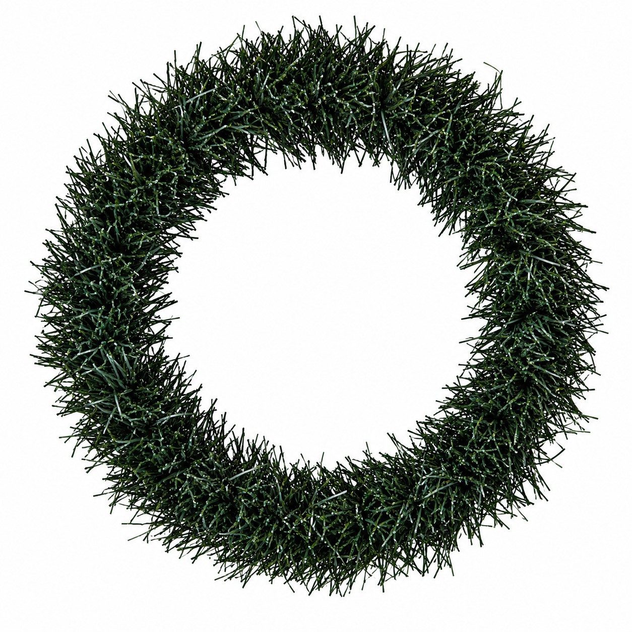 Kunstgewerbe Gehlmann Dekokranz Deko Kranz Dunkelgrün 40 cm Türkranz Adventskranz Weihnachten