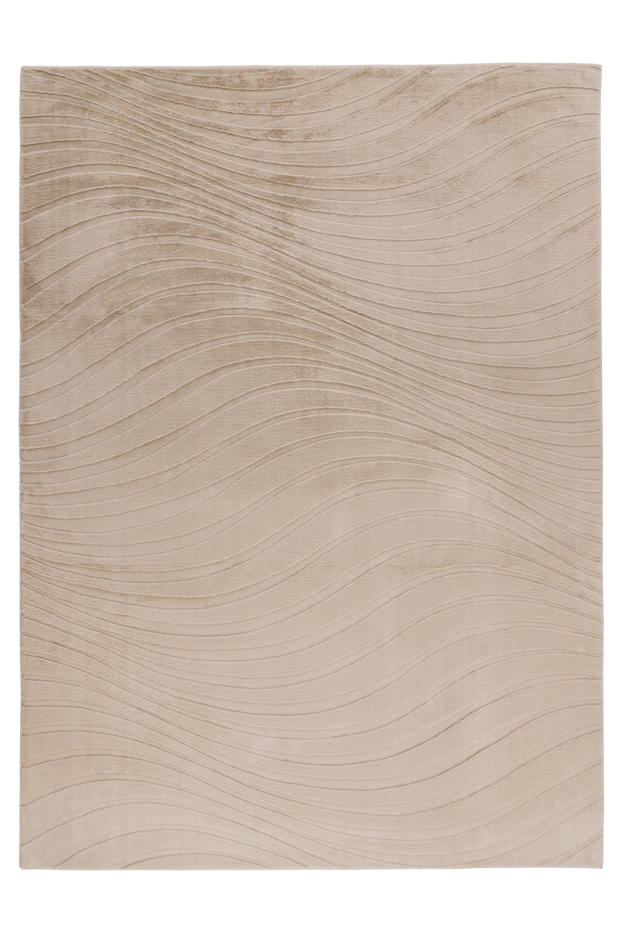 Kayoom Teppich Kierk 325, rechteckig, Höhe: 16 mm, Weicher Kurzflor, Wohnzimmer
