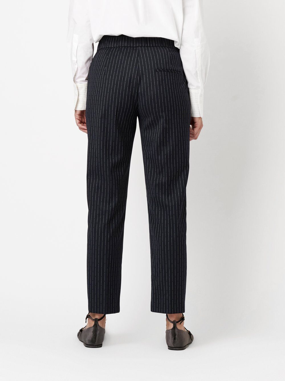 TONI Jogger Pants Sue mit unterbrochenen Nadelstreifen