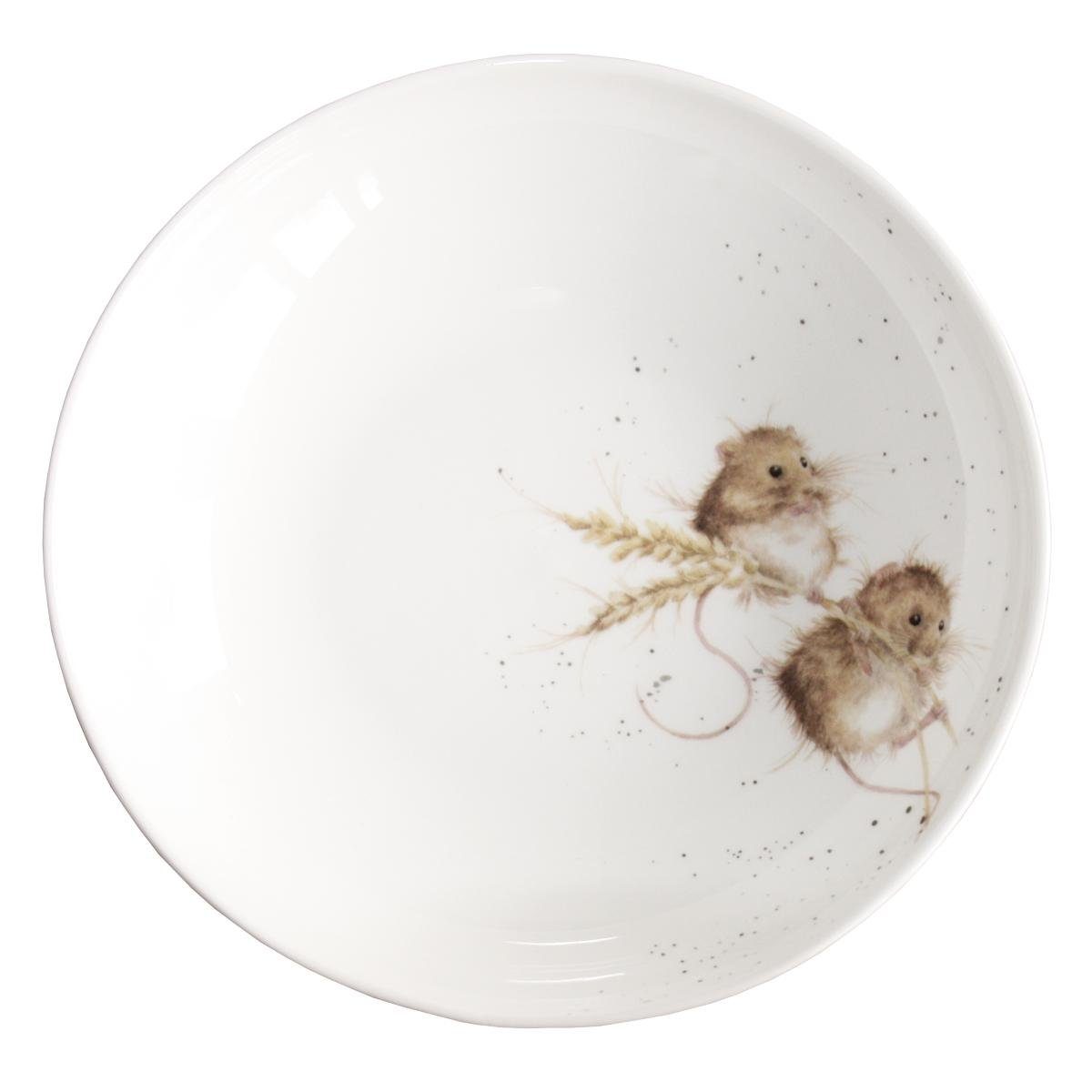 Wrendale Тарелки Wrendale Designs Porzellan Pasta- & Suppenteller Maus, ca. 22 cm D
