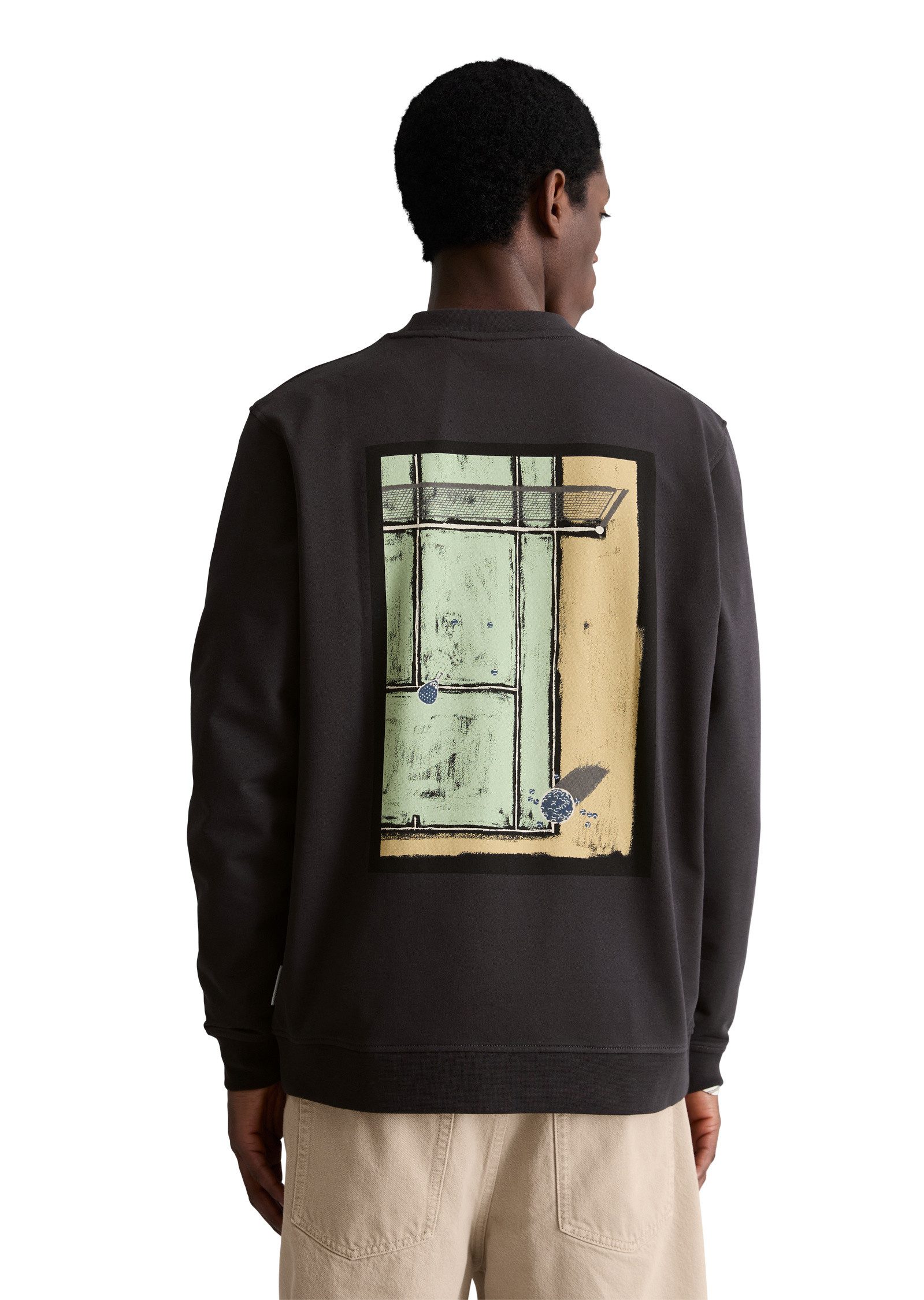 Marc O'Polo DENIM Sweatshirt mit lässigem Rückenprint