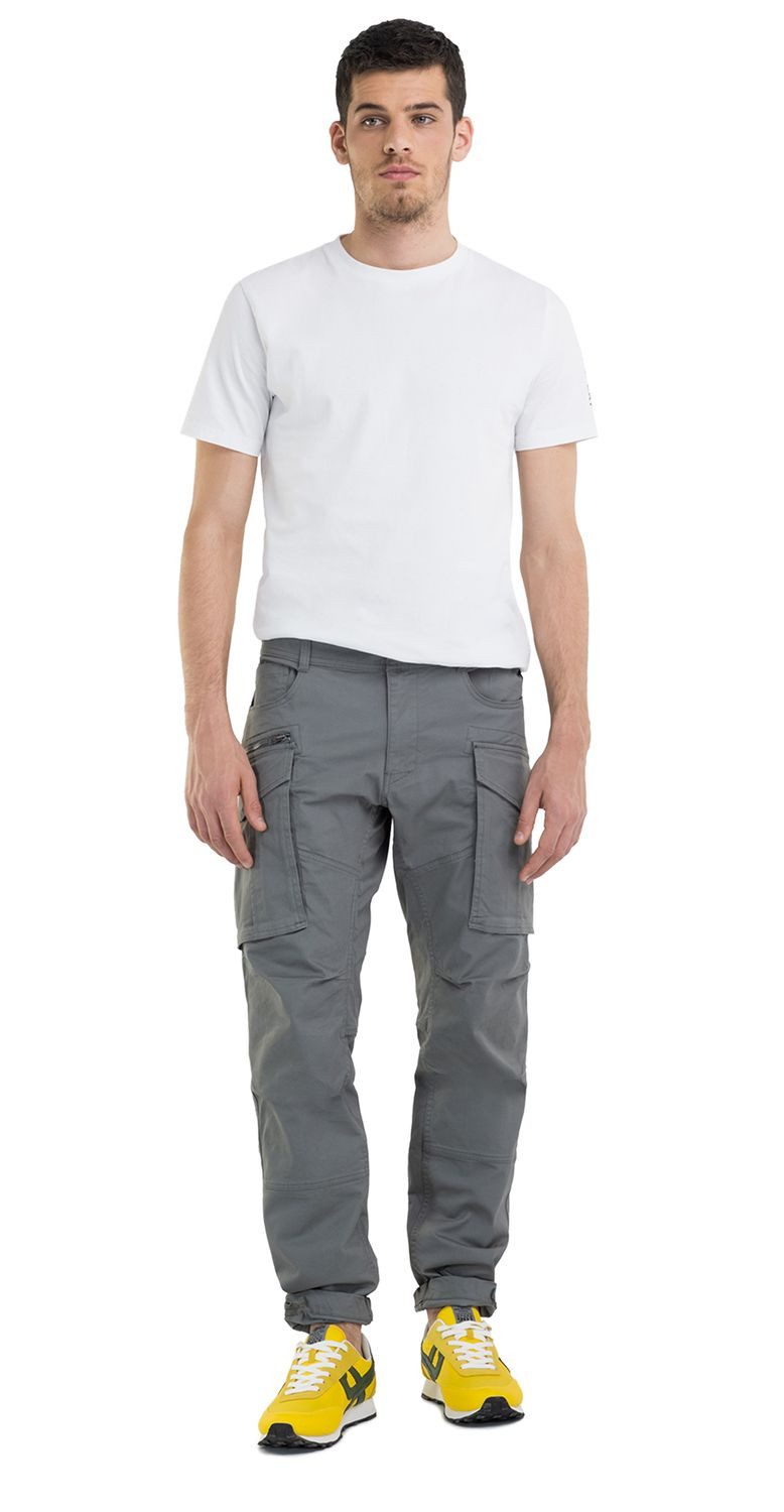 Replay Cargohose COMFORT COTTON TWILL mit Stretch