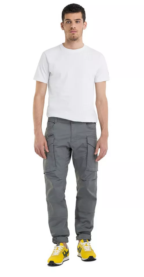 Replay Cargohose COMFORT COTTON TWILL mit Stretch