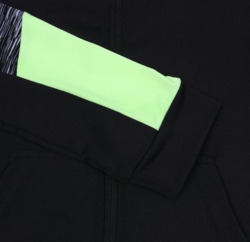 Sarcia.eu Kapuzensweatshirt Schwarzes Sweatshirt mit Neonfarben 10-11 Jahre