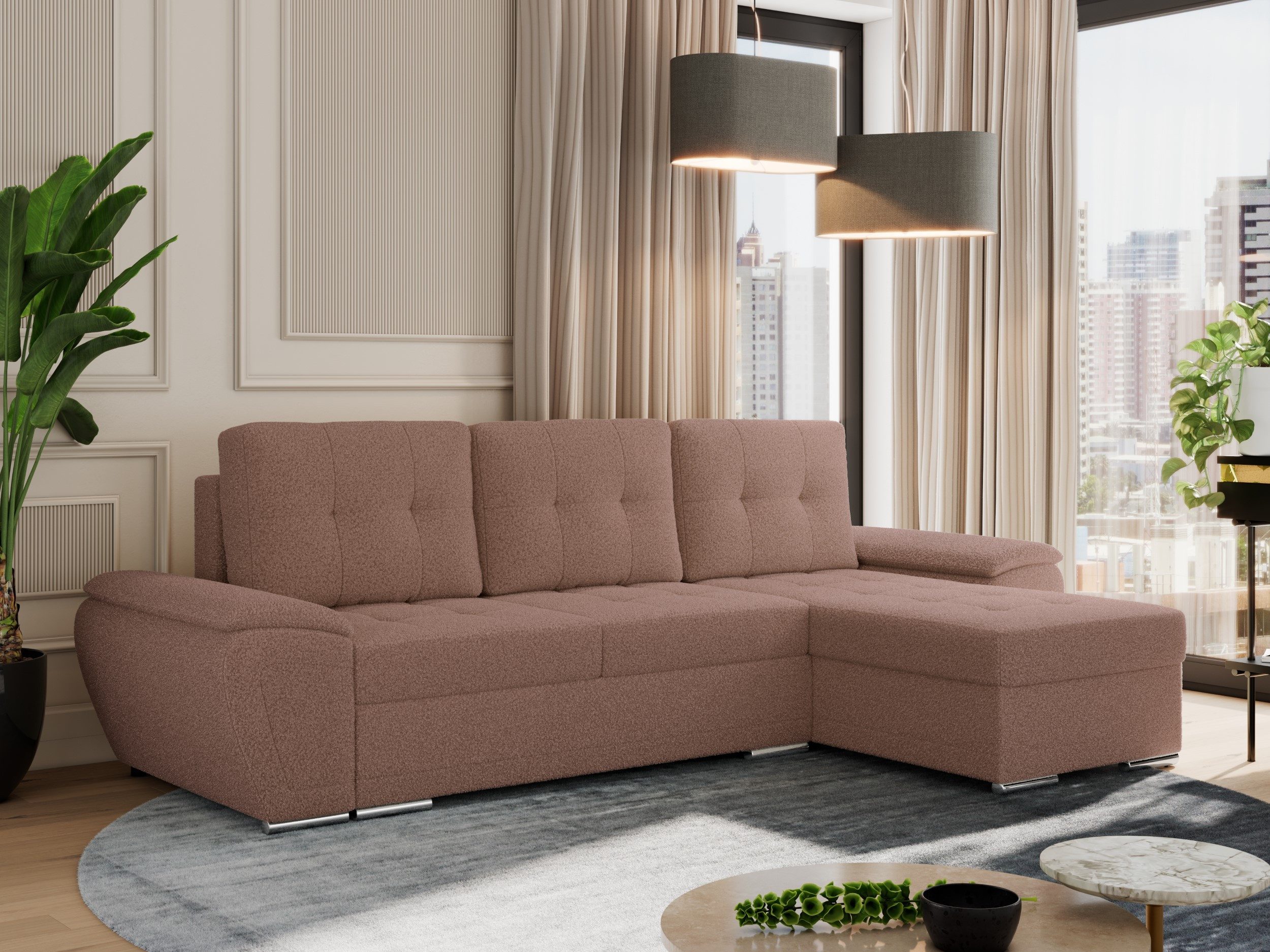 MKS MÖBEL Ecksofa UMBRIA L, Set, günstig online kaufen