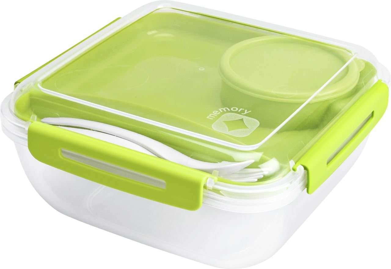 ROTHO Vorratsdose Rotho Salatbox Memory 1,7 l, 19,5 x 19,5 x 9,1 cm