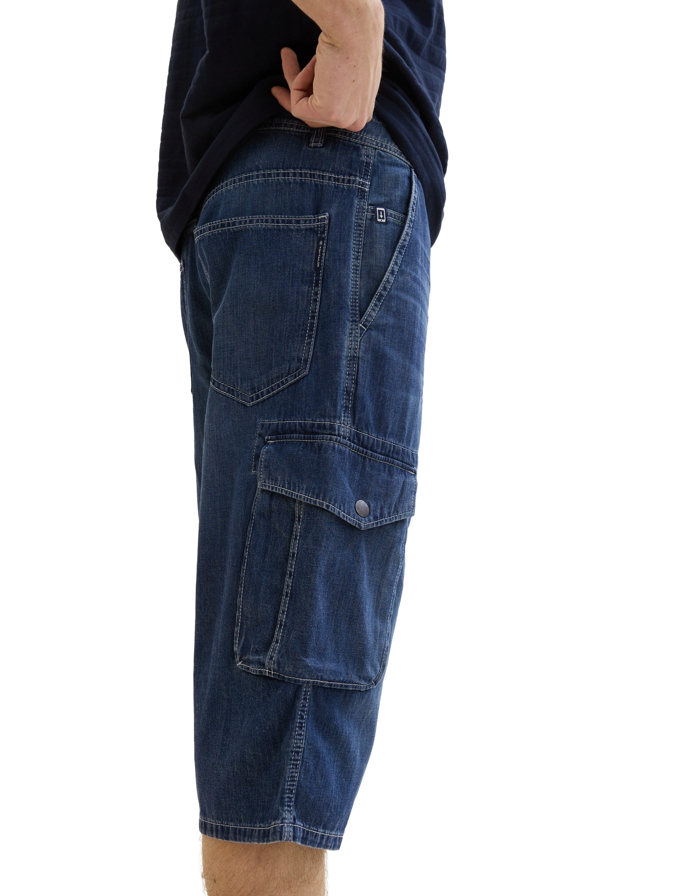 TOM TAILOR Jeansshorts MORRIS OVERKNEE mit günstig online kaufen
