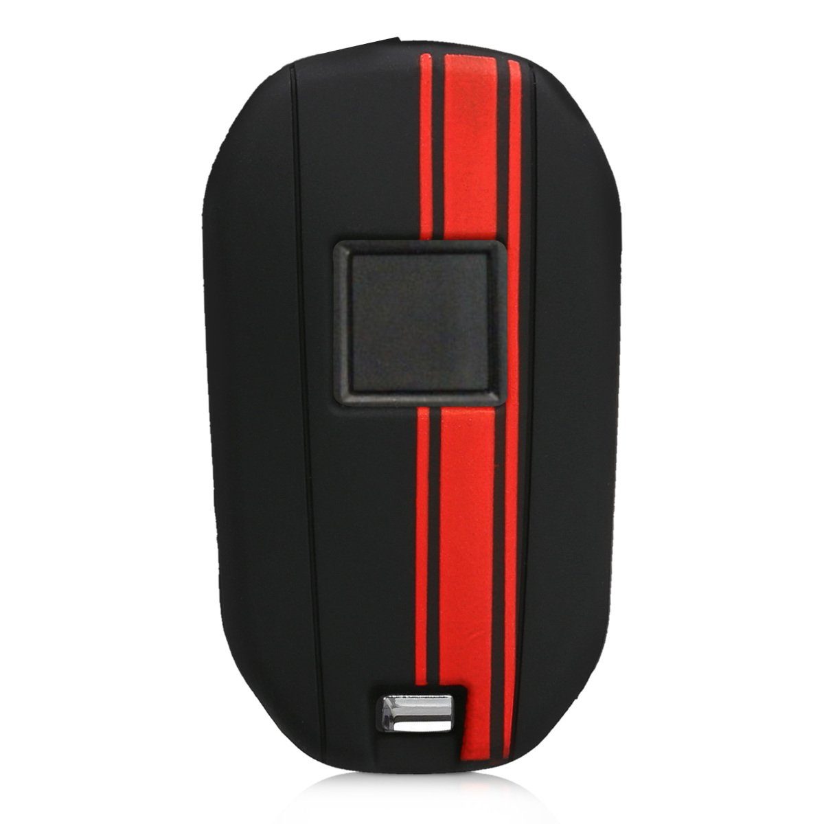 Autoschlüssel Rot Case Citroen, für Schlüsseltasche Hülle Schlüssel kwmobile Peugeot Cover Schlüsselhülle