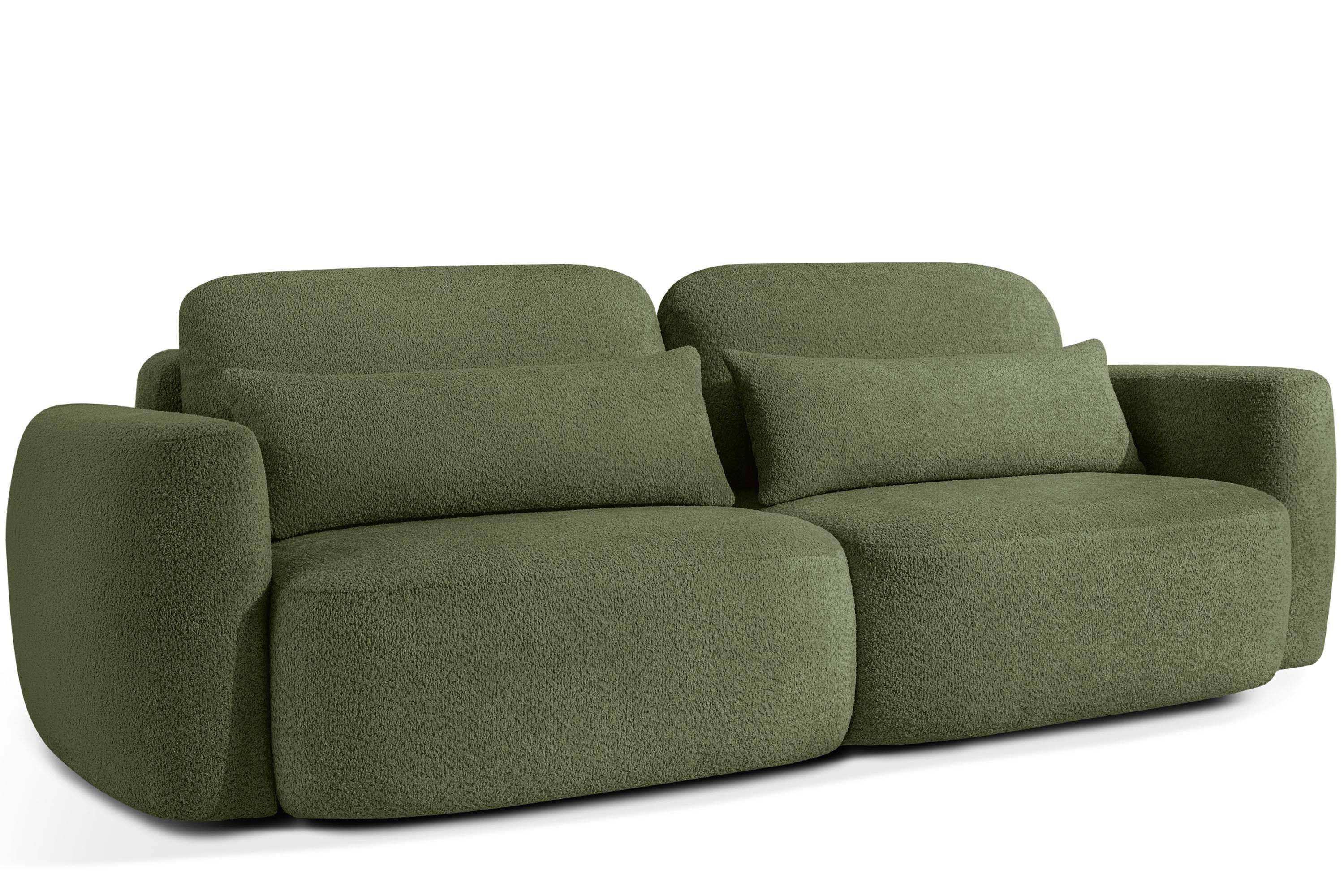 KONSIMO® 3-Sitzer ELOSA Sofa, Einzelsofa, Japandi-Stil, günstig online kaufen