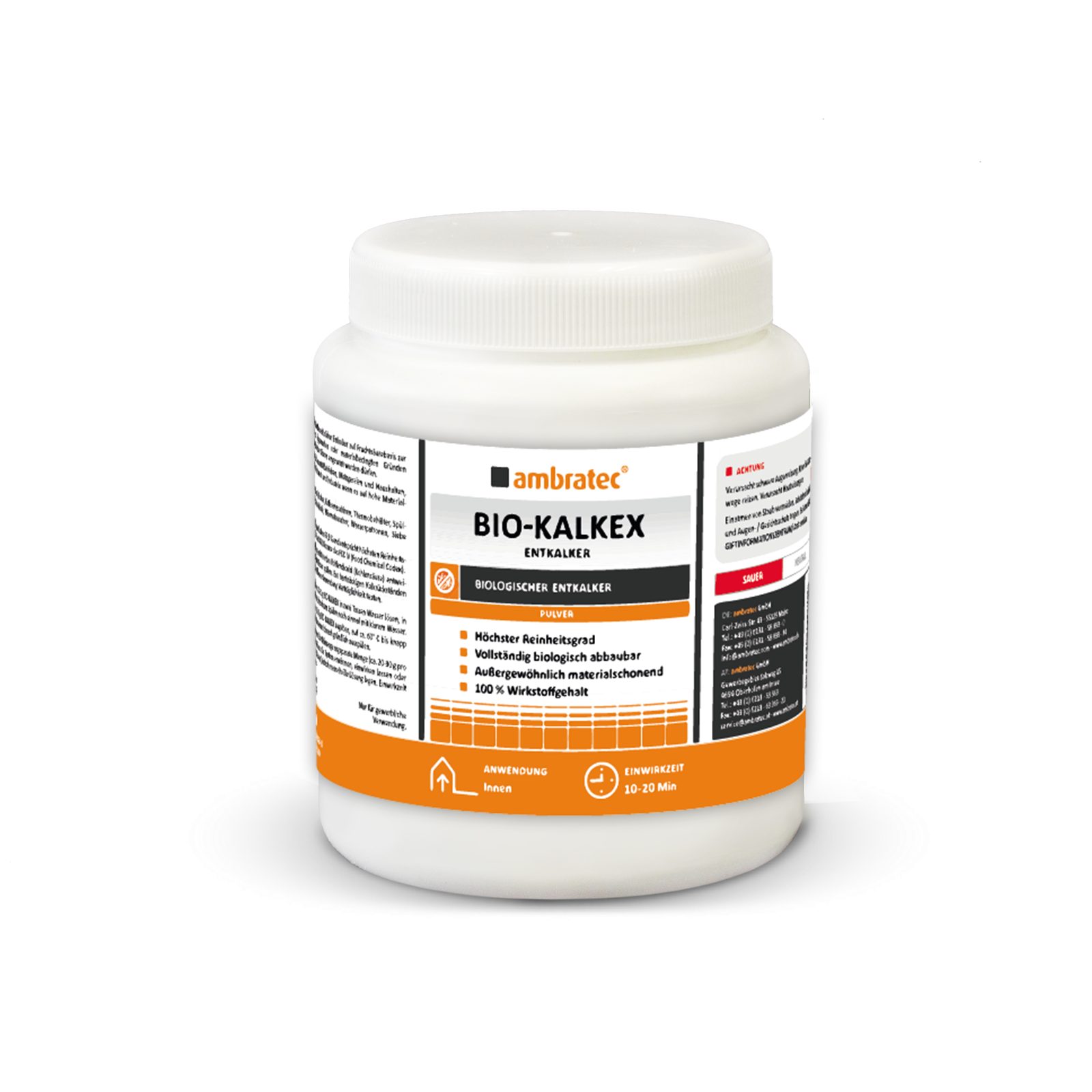 ambratec BIO-KALKEX ENTKALKER - portofrei - Entkalker