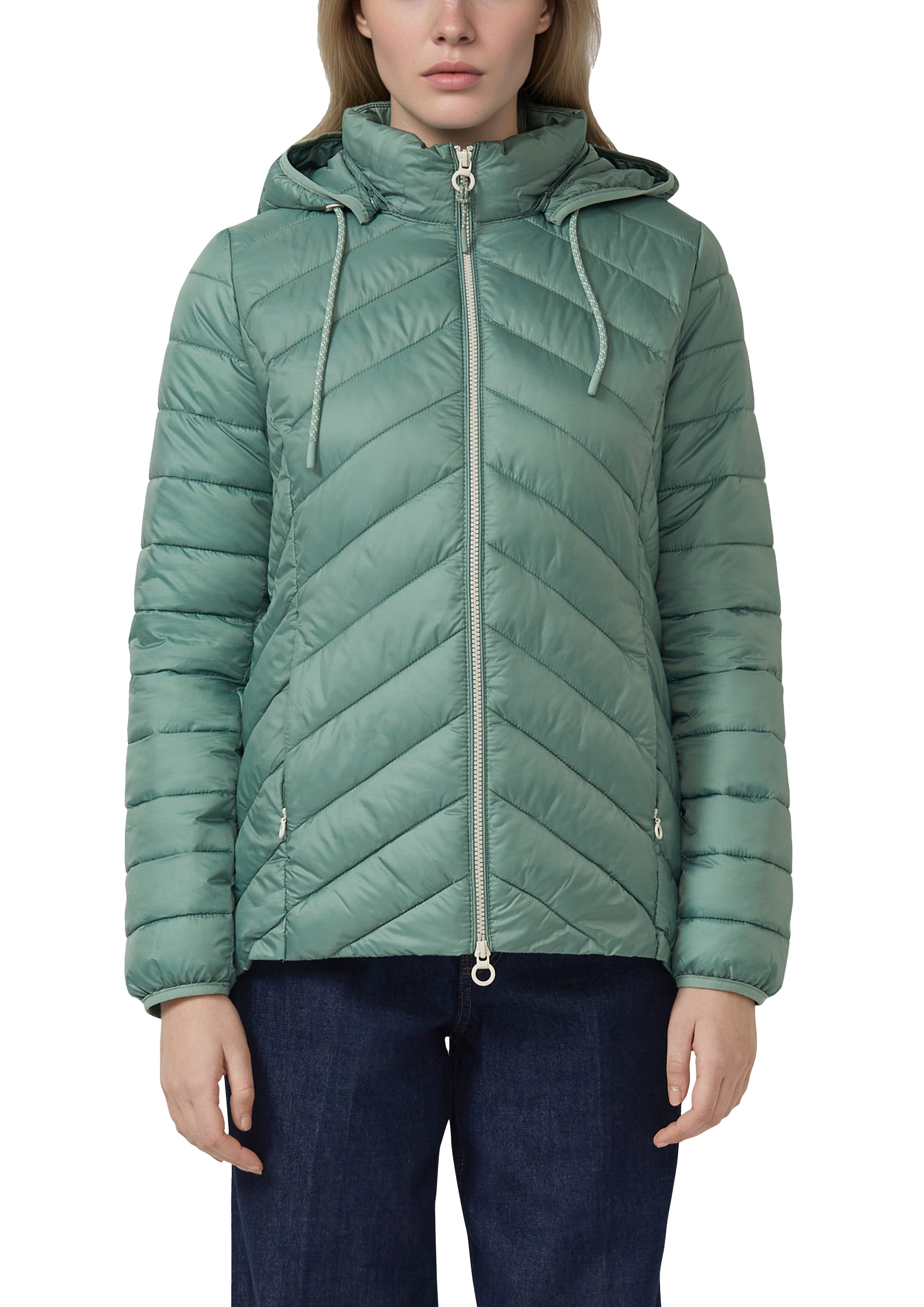 s.Oliver Steppjacke mit Kapuze und Kordelzug