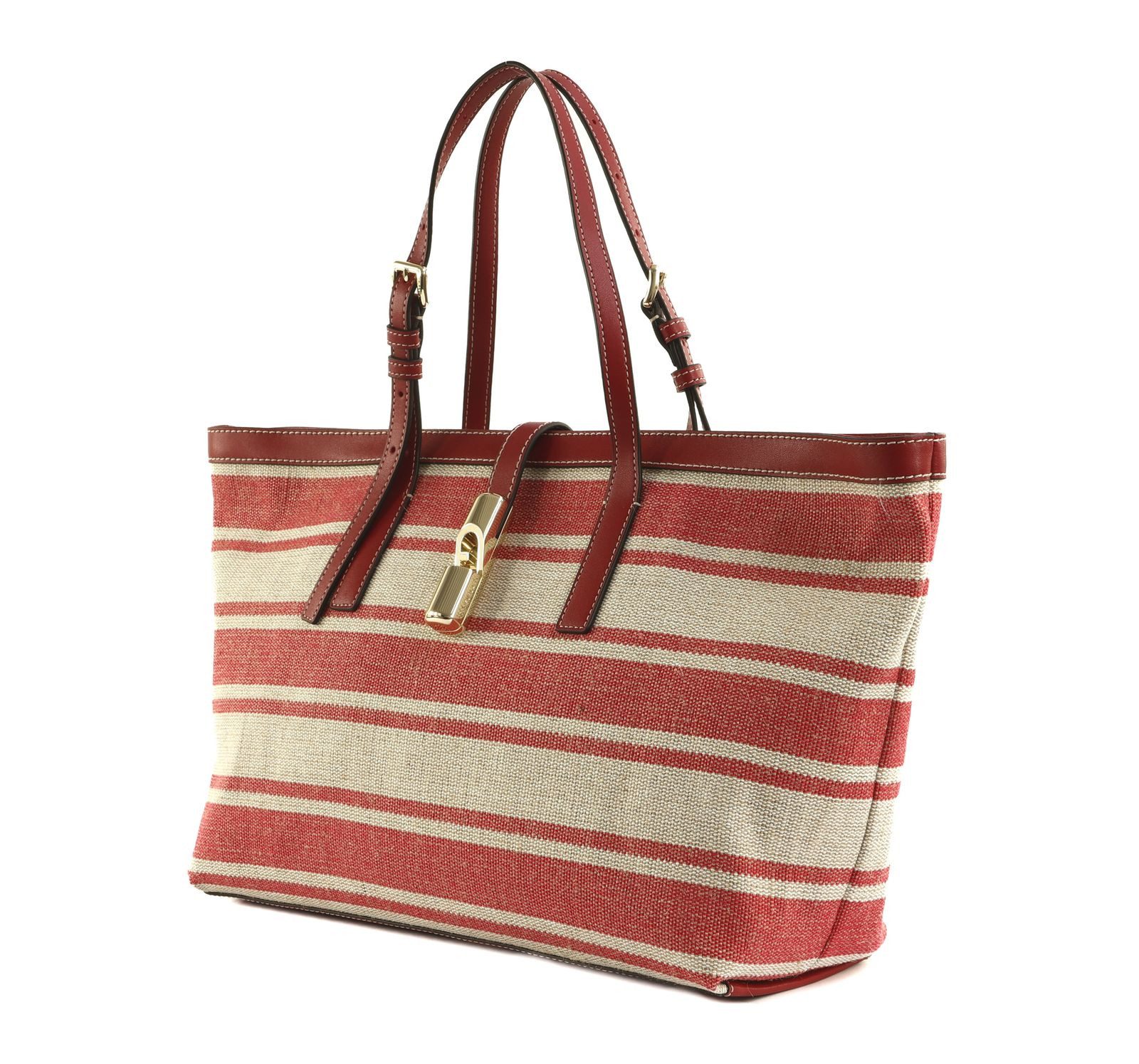 Furla Schultertasche Tote, aus echtem Leder
