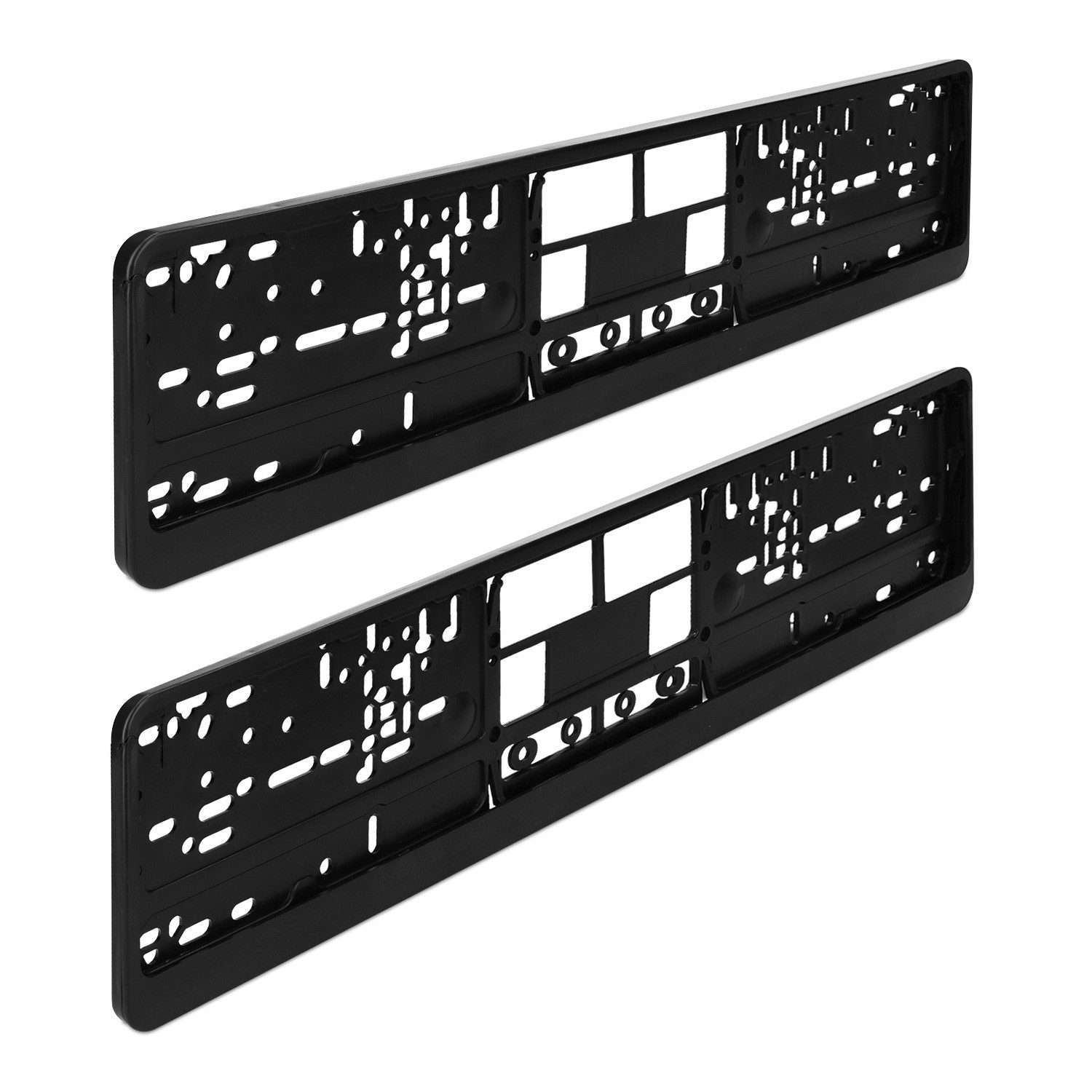 Navaris Держатель номерного знака Navaris 2x KFZ Держатель номерного знака - für europäische Standard, (1-St)