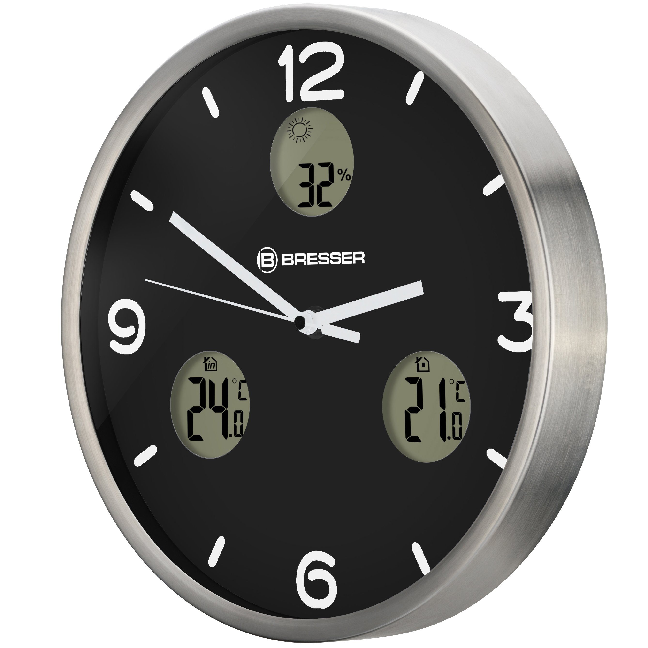 BRESSER Wanduhr MyTime io NX Wanduhr 30cm günstig online kaufen