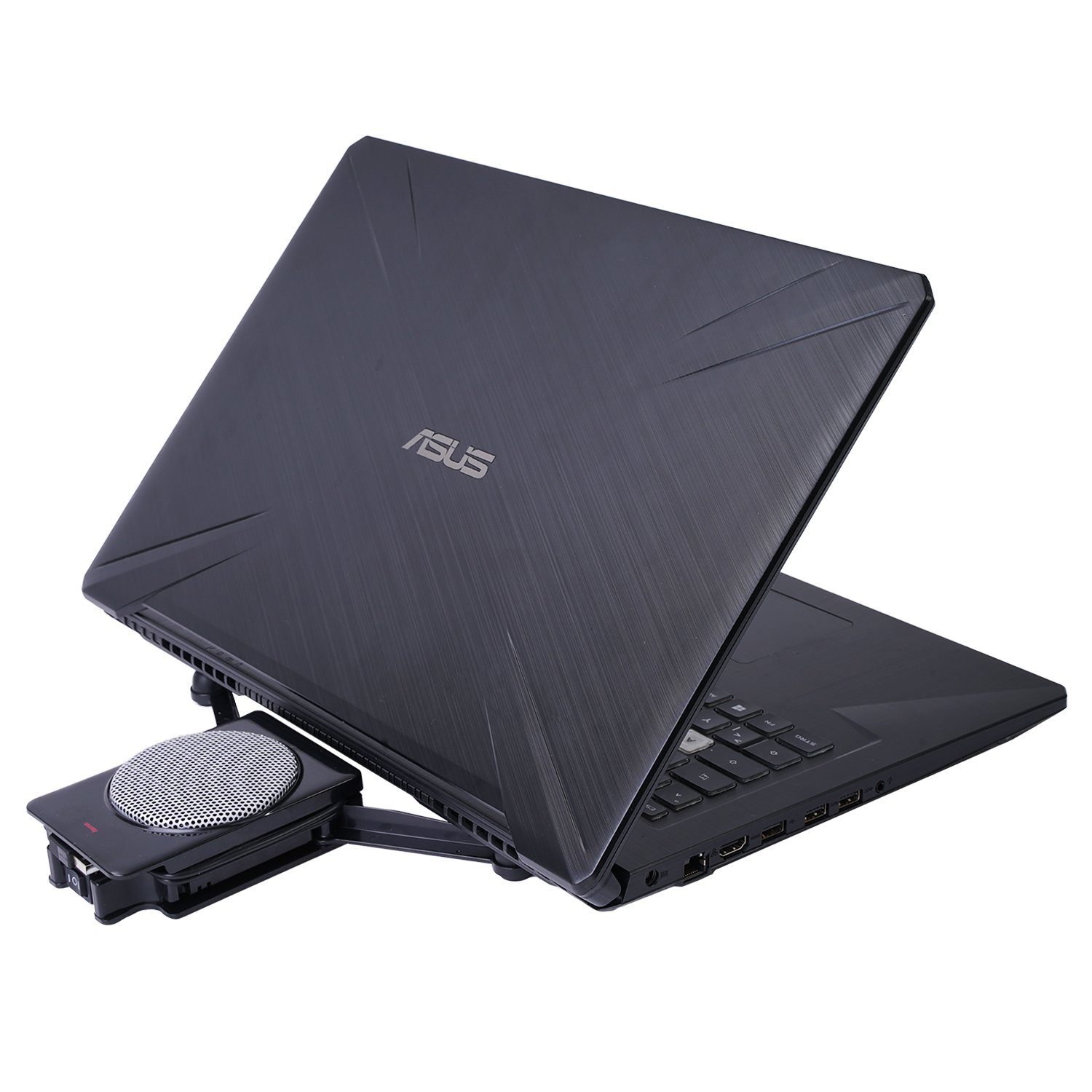 Hama Notebook-Kühler USB Notebook-Kühler Pocket Lüfter Cooler, Ständer Standfunktion Universal passend für Notebook Laptop 11
