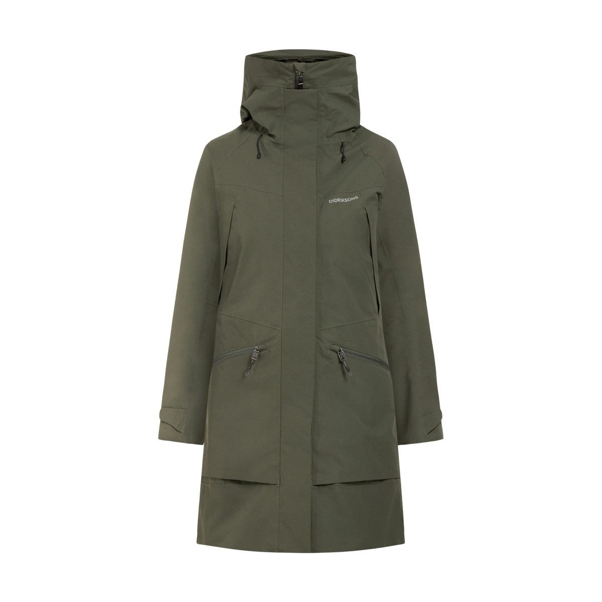 Didriksons Parka Ilma Damen Winterjacke, Wintermantel, Regenmantel, Kapuzenjacke, Funktionsjacke