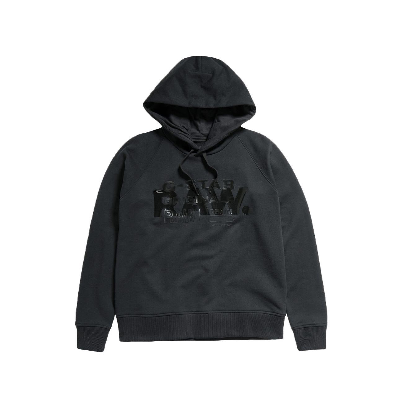 G-Star RAW Kapuzensweatshirt Raglan Raw Originals HDD SW WMN (1-tlg) Caviar