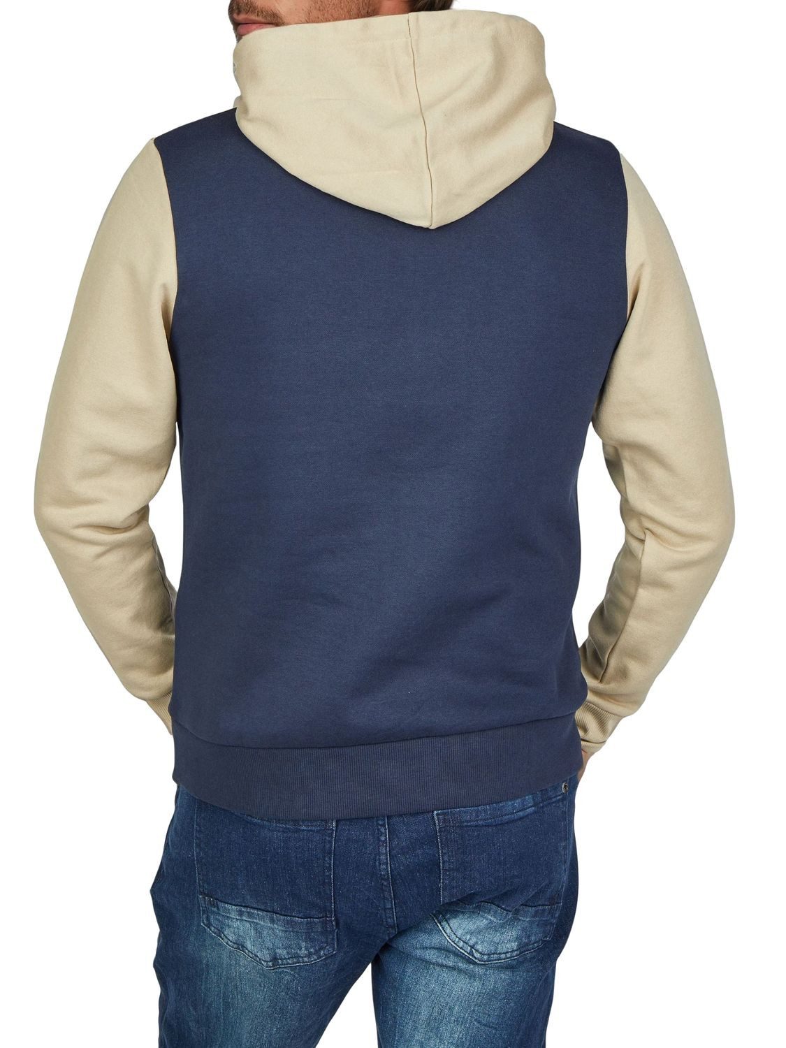 Jack & Jones Kapuzenpullover Herren Hoodie JWHLOGO BLOCKING Regular Fit Sweatshirt mir Kängurutasche