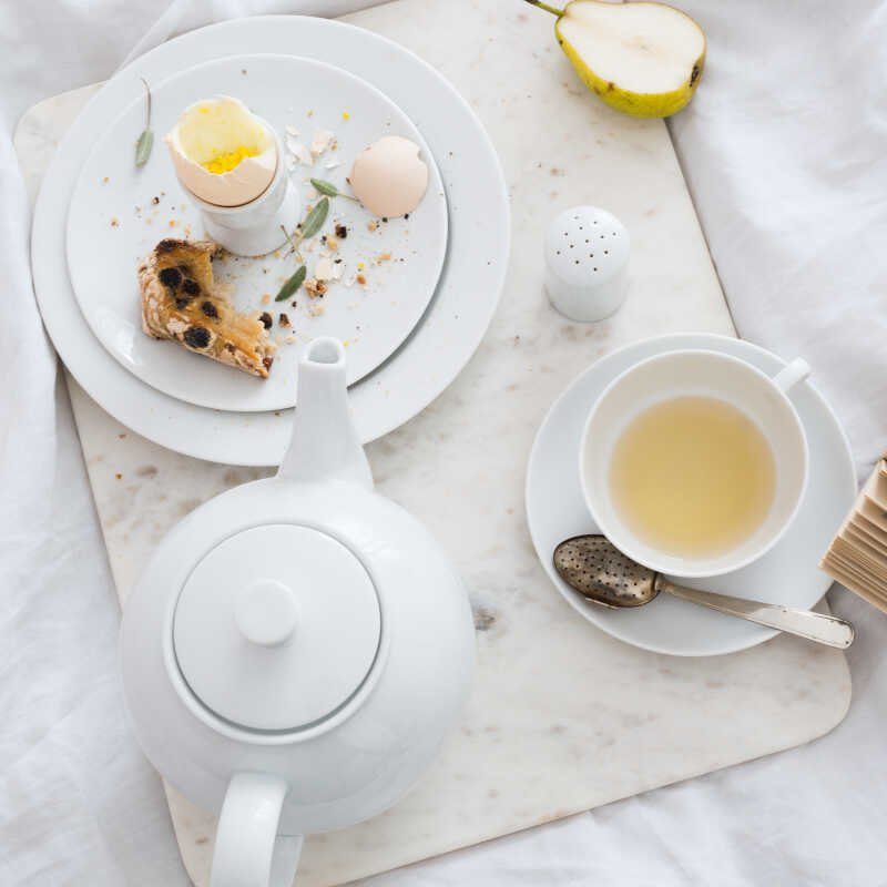 Rosenthal Becher Form 1382 Weiß, Porzellan