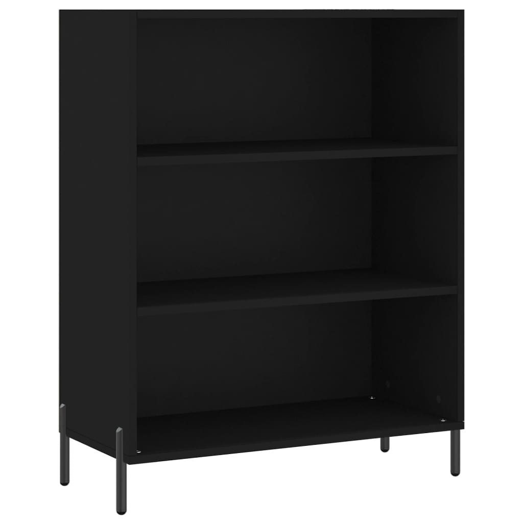 vidaXL Standregal Regalschrank Schwarz 69,5x32,5x90 cm günstig online kaufen