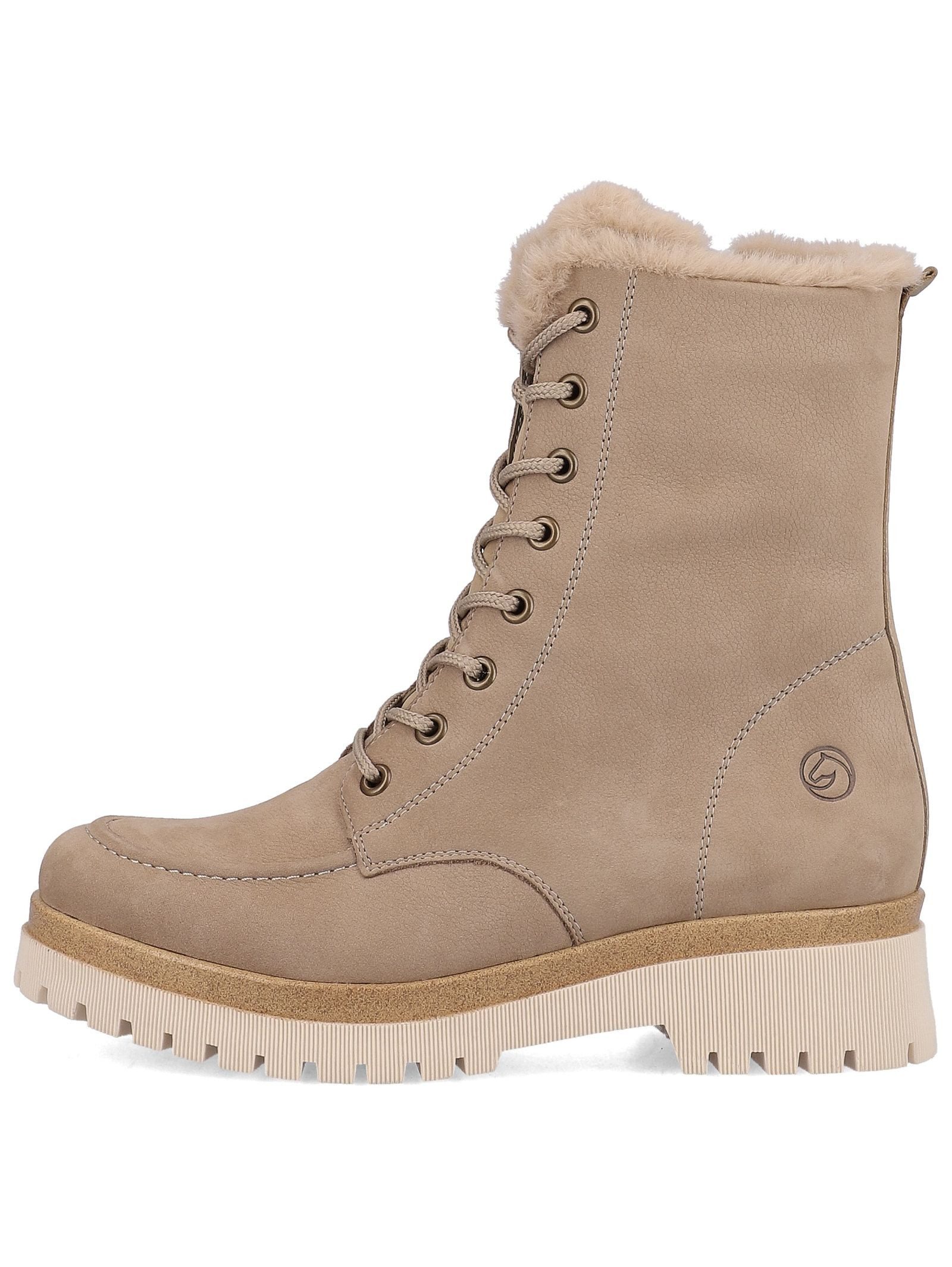 Remonte Remonte Stiefelette Veloursleder Schnürstiefelette