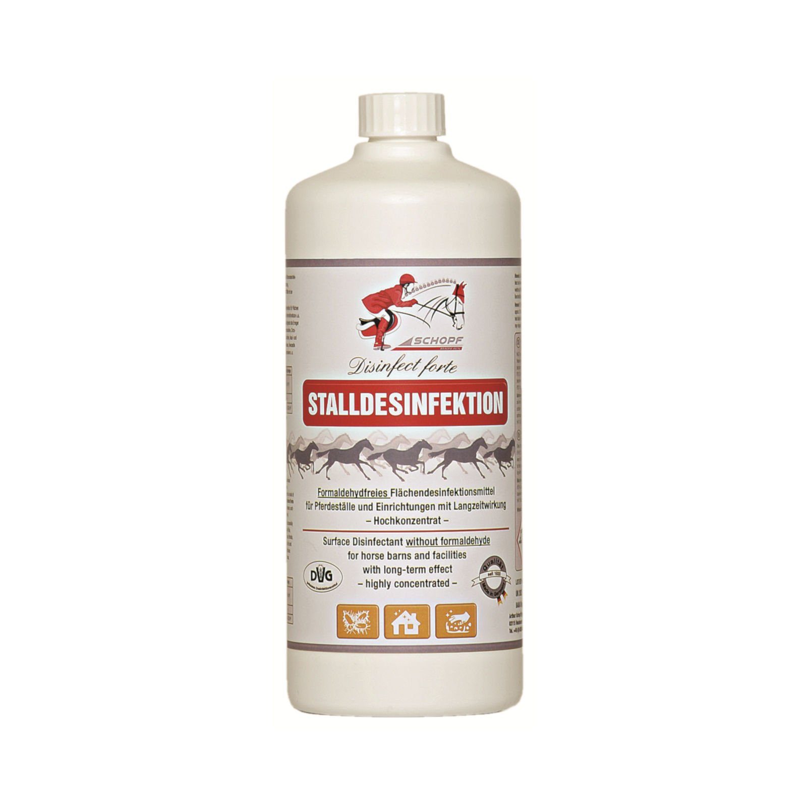 Schopf Riders Universal Disinfect forte Stalldesinfektion, 1 Liter