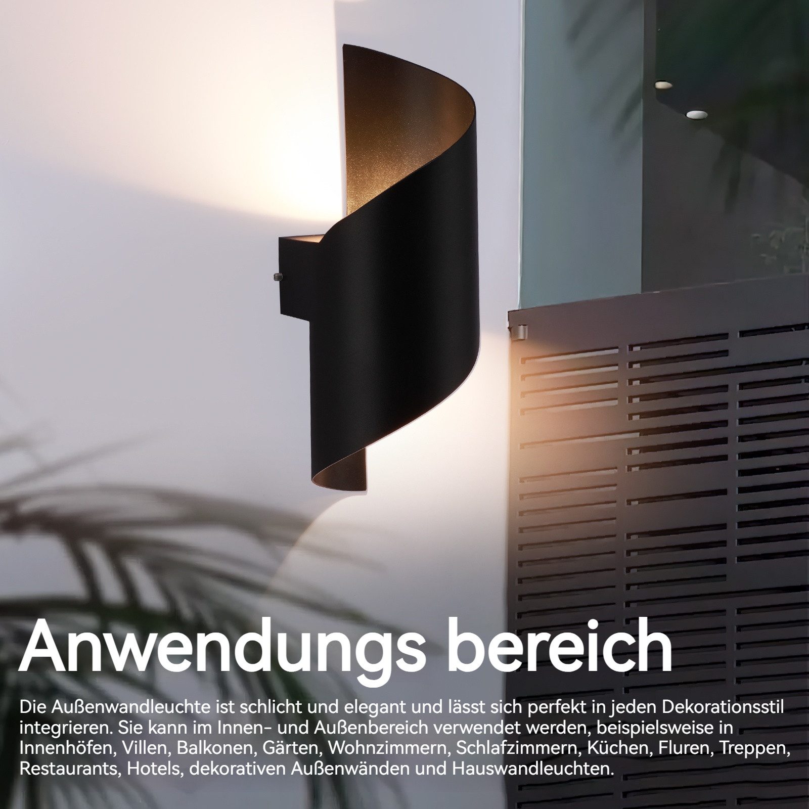 BlingBin LED Wandleuchte LED 3000K Wandleuchte, günstig online kaufen
