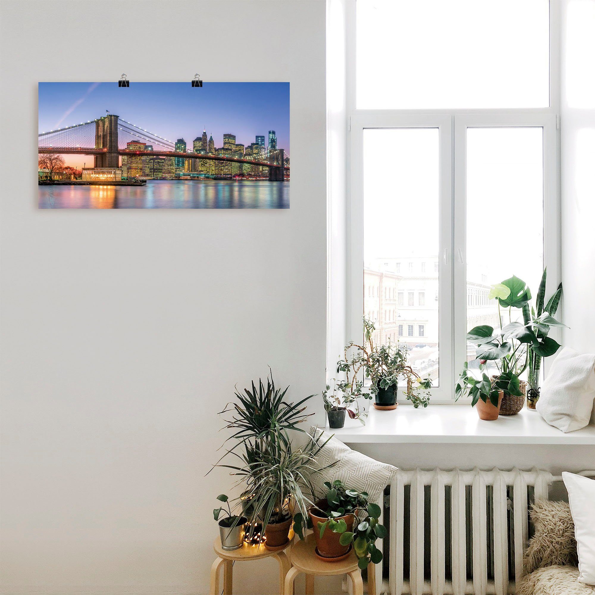 Artland Wandbild Skyline New York City, günstig online kaufen