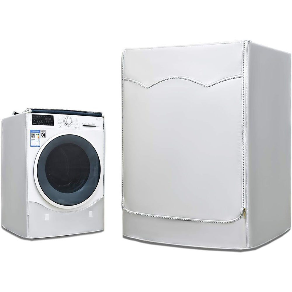 Wäschespinne-Schutzhülle Waschmaschinen-Abdeckung Silber60*55*85cm FELIXLEO