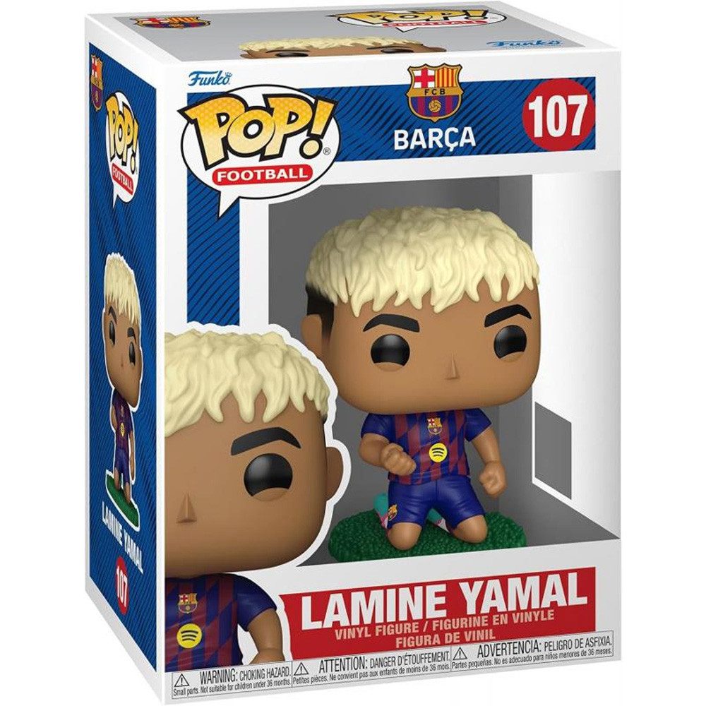 Funko Actionfigur Funko POP! Barcelona Lamine Yamal Celebration 107, 10 cm