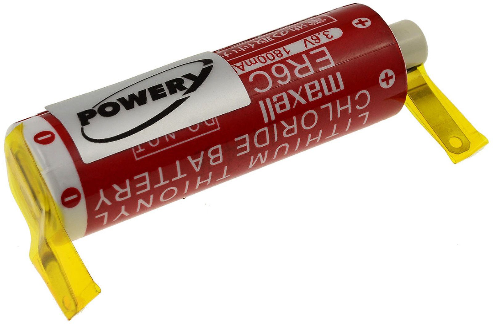 Powery SPS-Lithiumbatterie Batterie, Maxell (3.6 ER6C Typ mit kompatibel V)