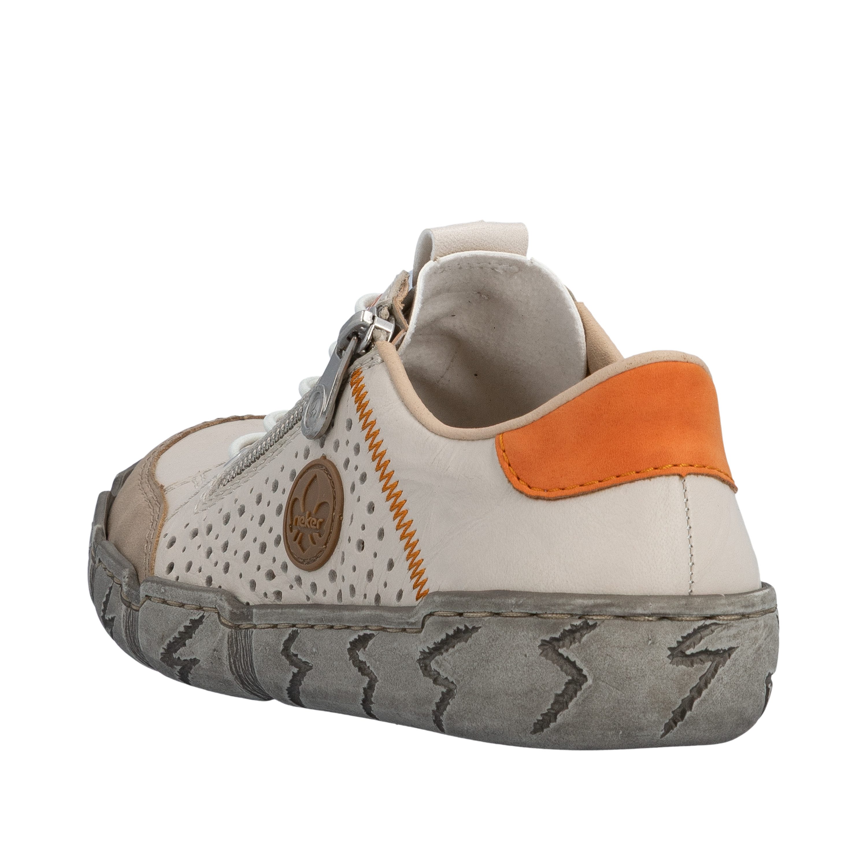 Rieker Slip-On Sneaker mit Sohle im Used-Look, Freizeitschuh, Halbschuh, Schlupfschuh