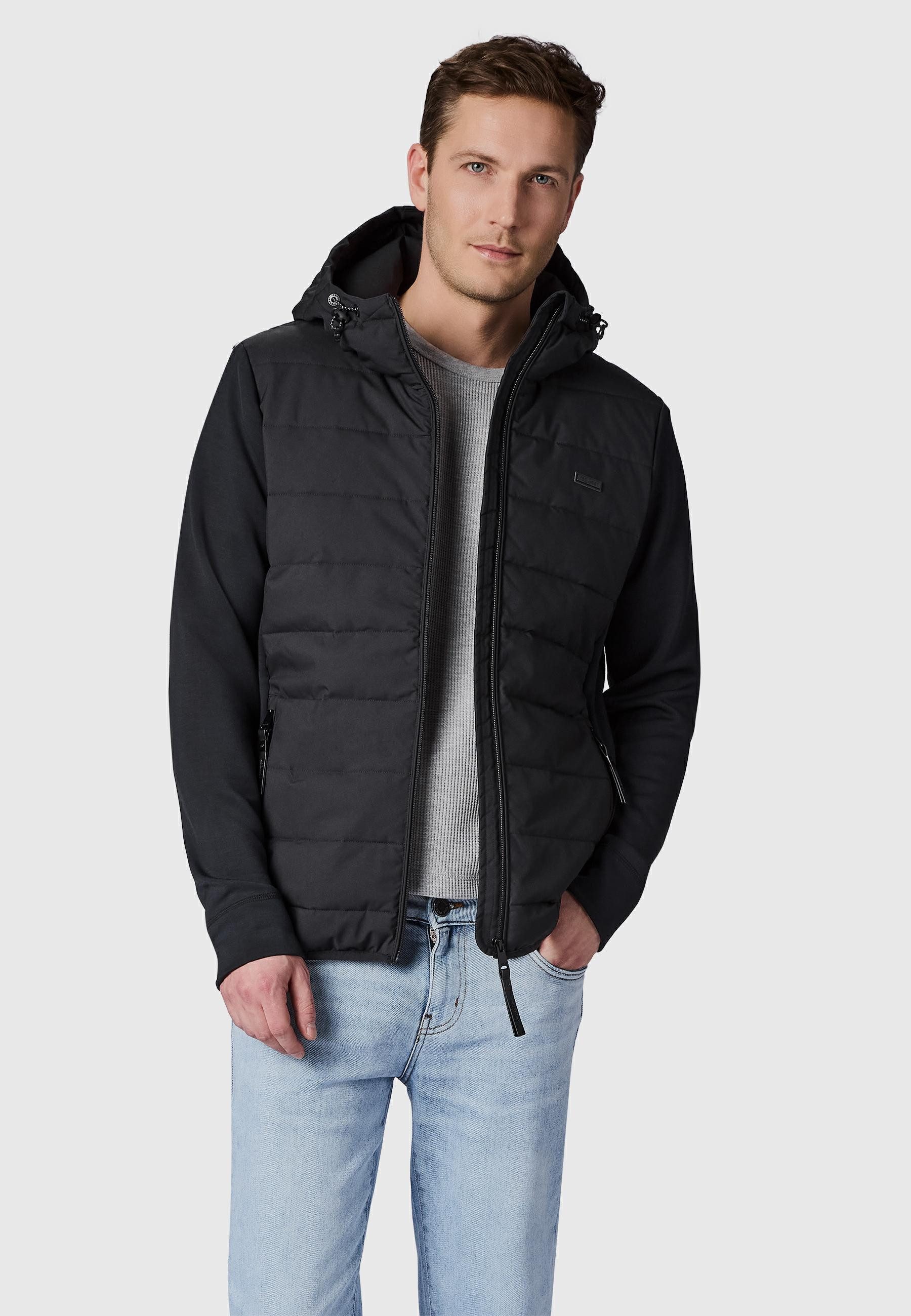 Ragwear Steppjacke Rendy Tech YOUMODO Gesteppte Herren Outdoorjacke mit weichen Ärmeln