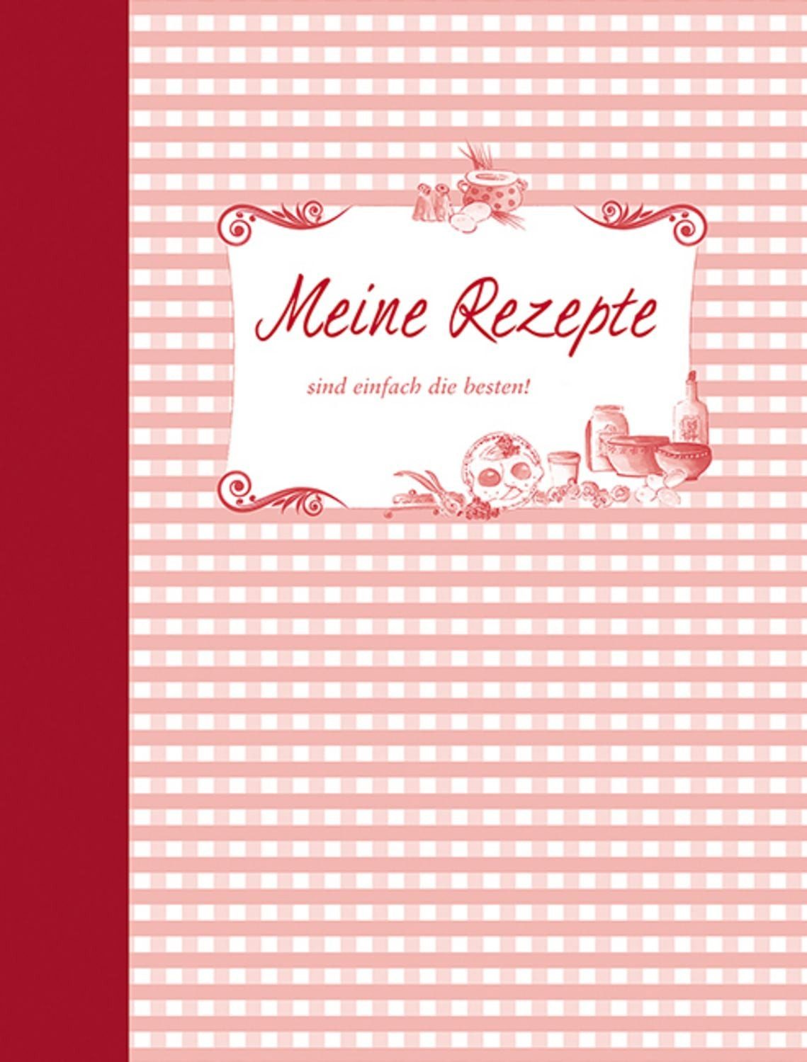 Meine Rezepte – rot / diverse