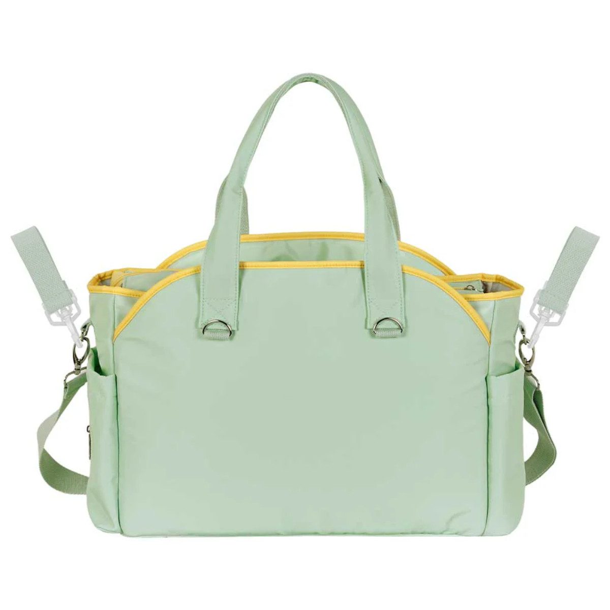 LOONEY TUNES Wickeltasche Tweety Grün mit Fächern für Reise und Ausflug