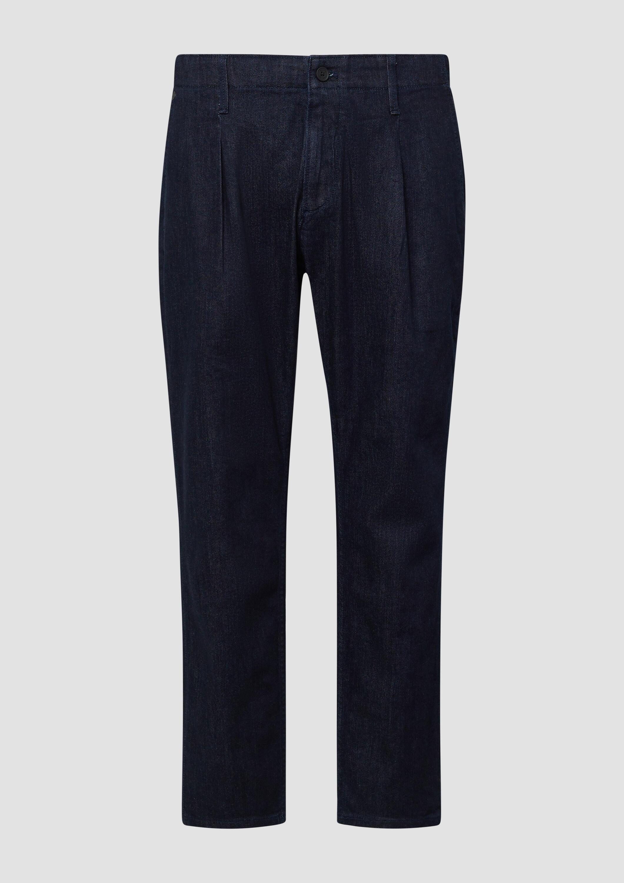 s.Oliver Regular-fit-Jeans Jeans-Hose Chinohose aus Denim
