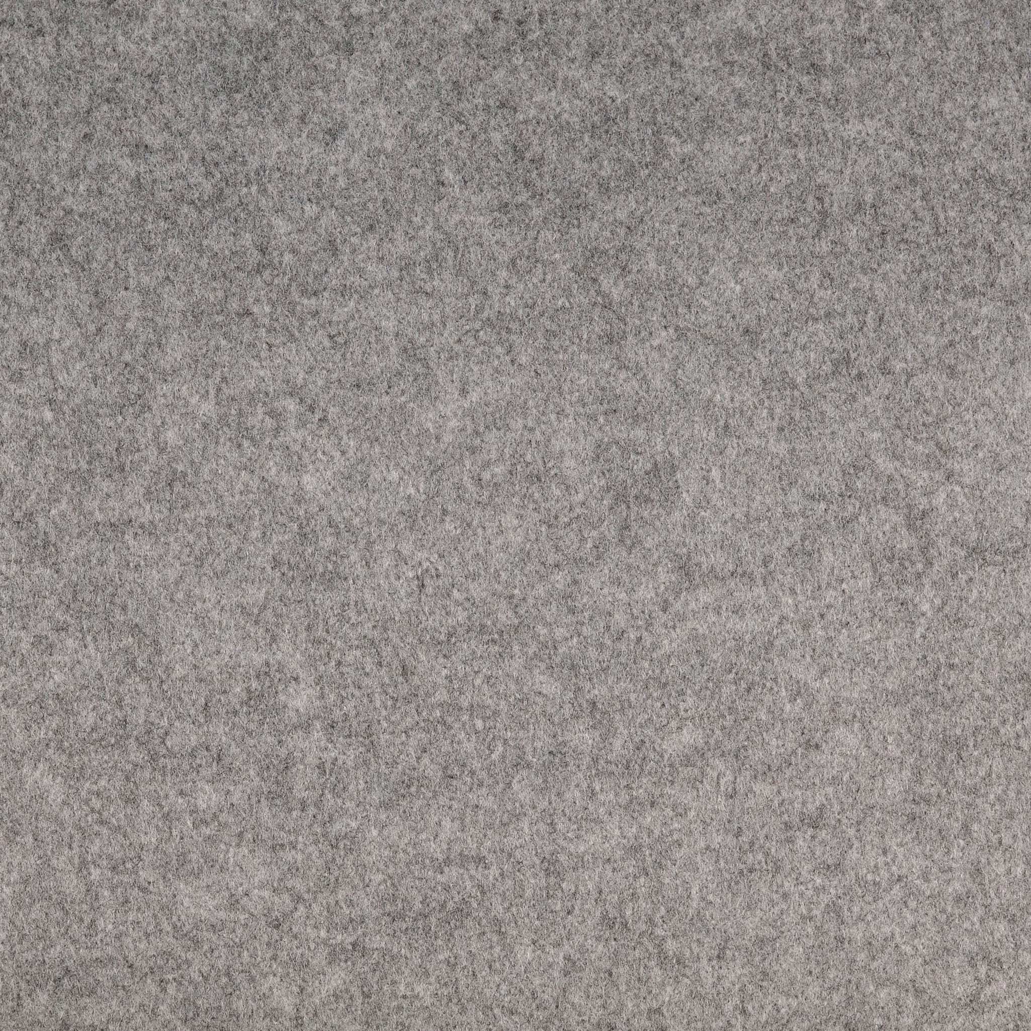 maDDma Stoff Bastelfilz Meterware 4mm Filzstoff 670g/m² 45cm Dekofilz Farbwahl, hellgrau meliert