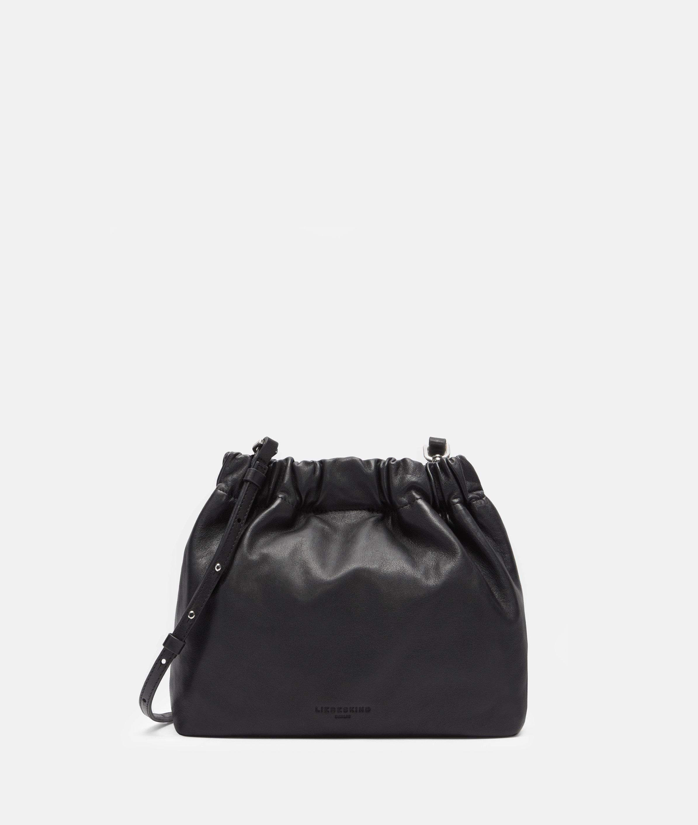 Liebeskind Berlin Schultertasche Hobo, Handliche Hobo-Bag aus natürlich genarbtem Leder