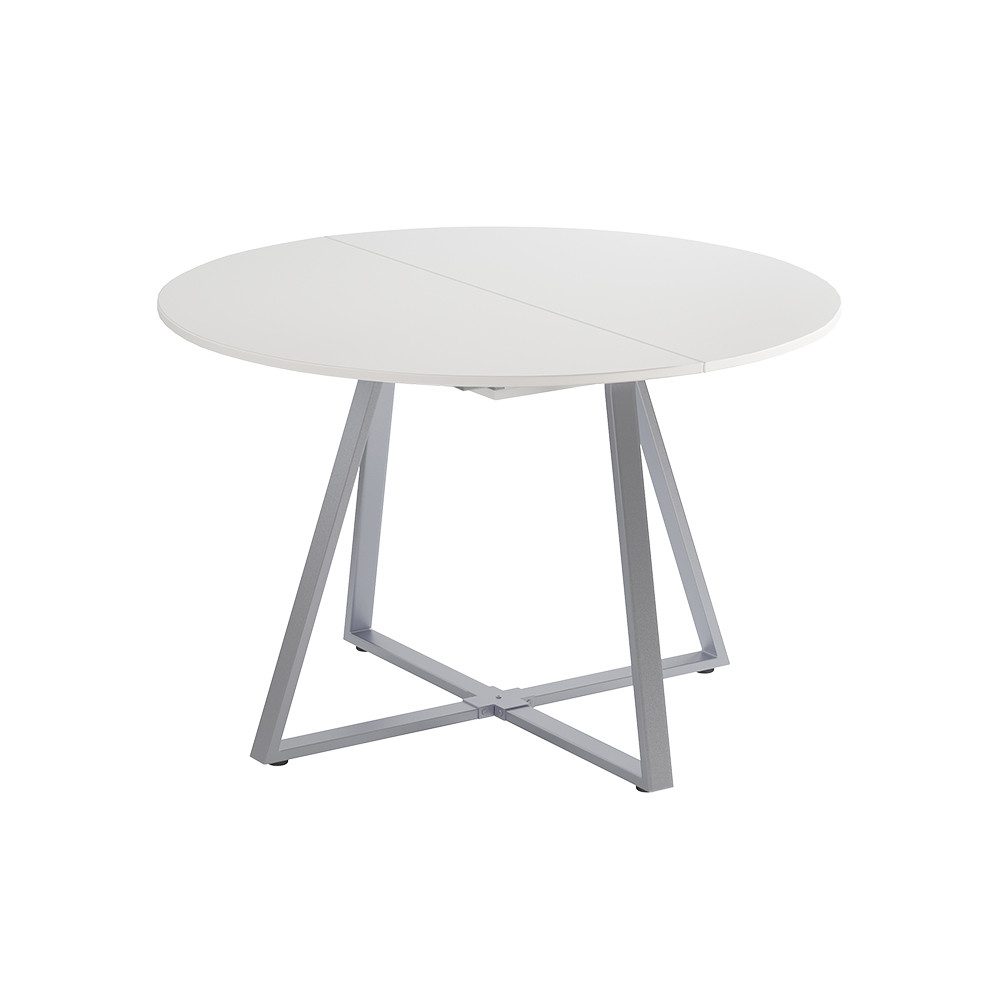 Vicco Esstisch Loyd, Weiß/Grau, 120 x günstig online kaufen