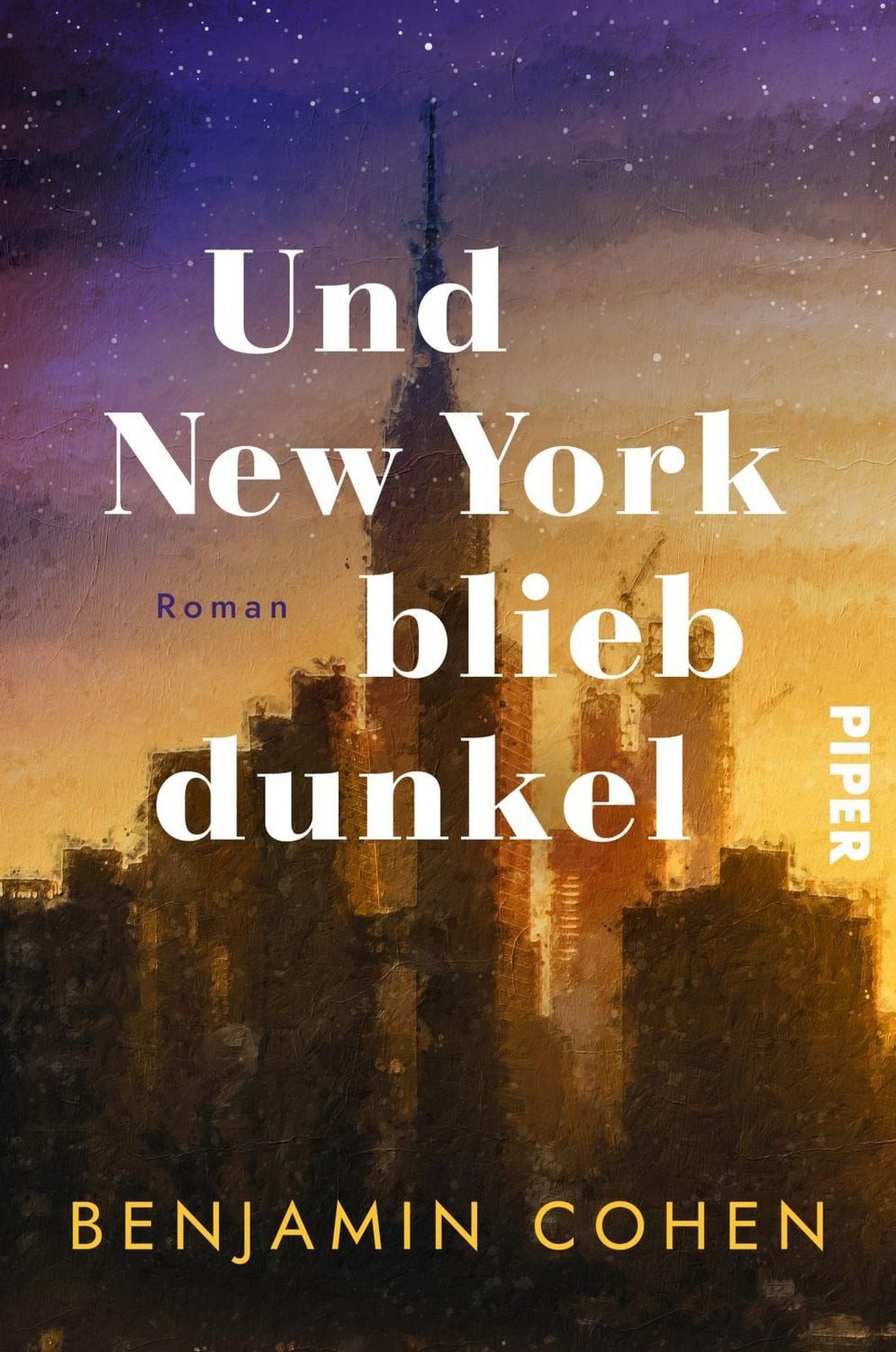 Und New York blieb dunkel / Benjamin Cohen