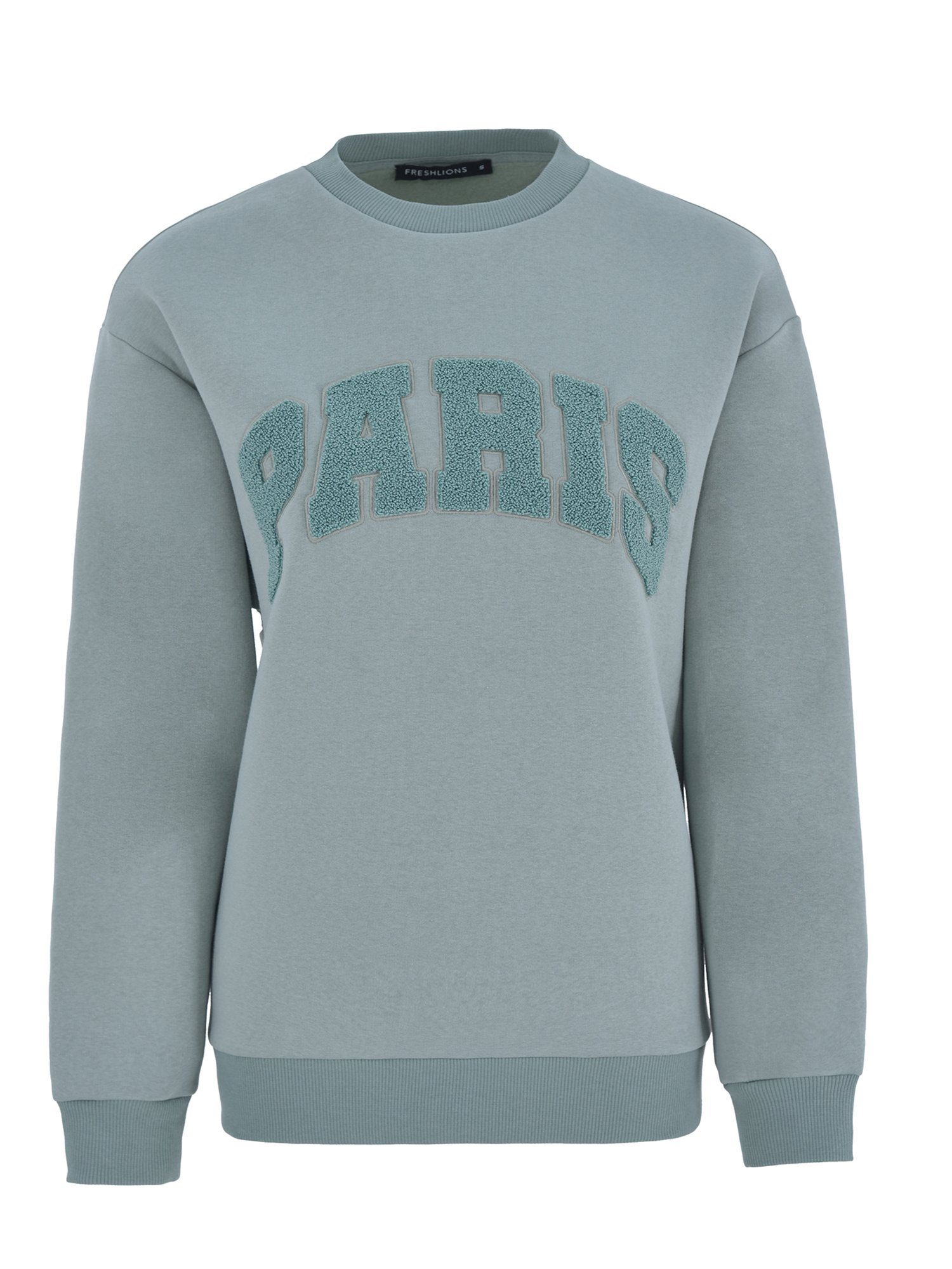 Freshlions Paris Oversize mint Sweater Freshlions Embroidery Sweater