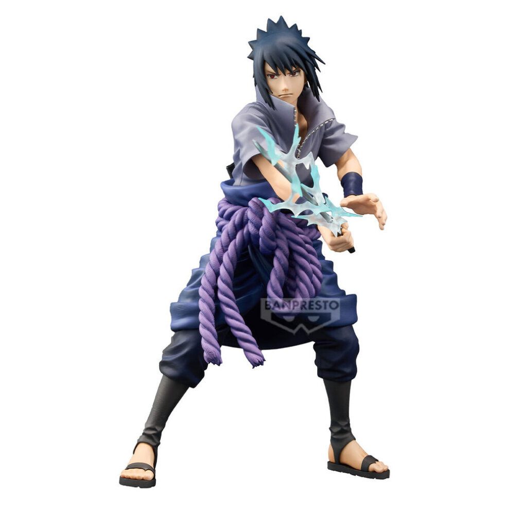 Banpresto Spielfigur Naruto Shippuden Sasuke Uchiha Grandista Figur 24cm